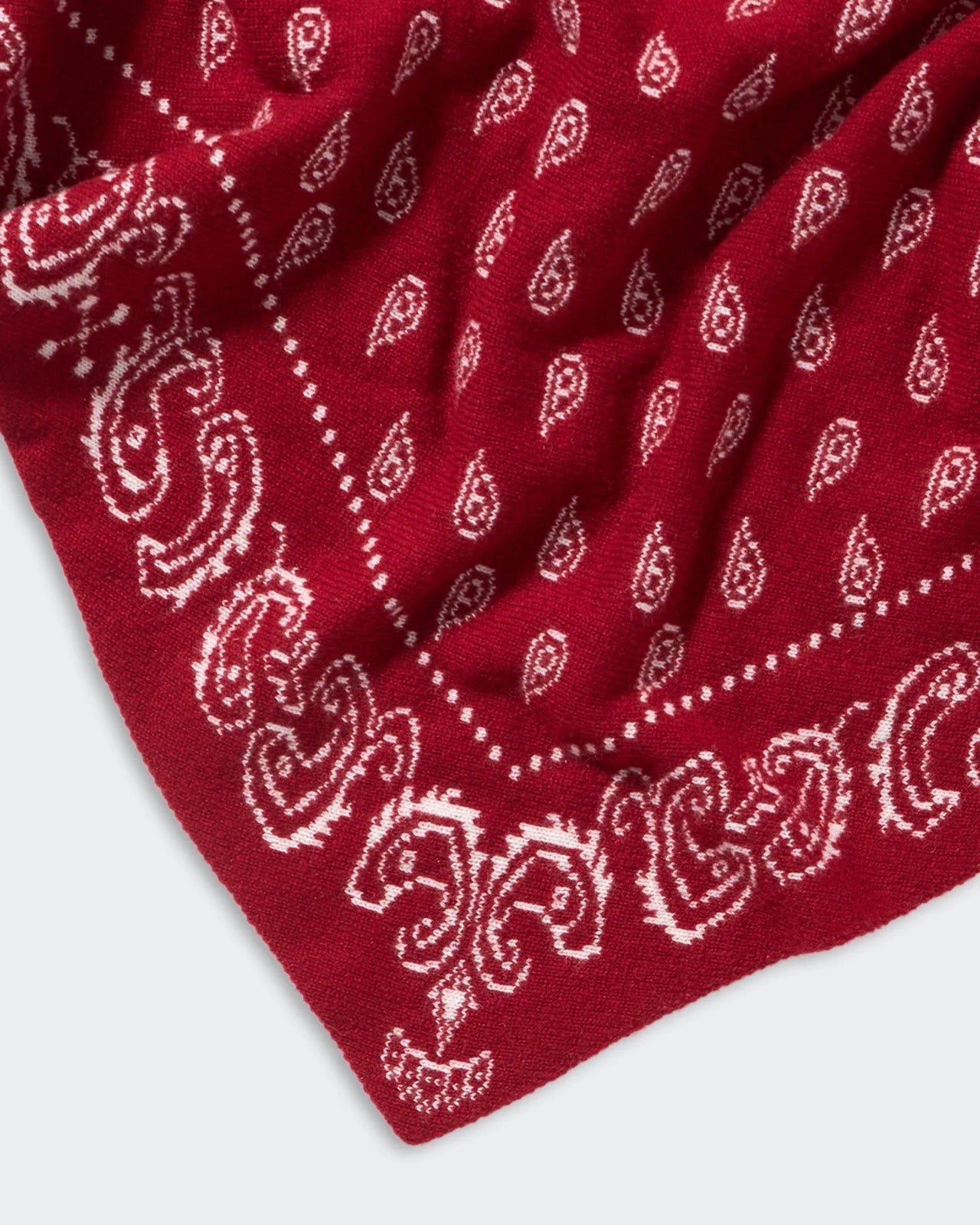 Scarf Wild Rag Ruby/Cream