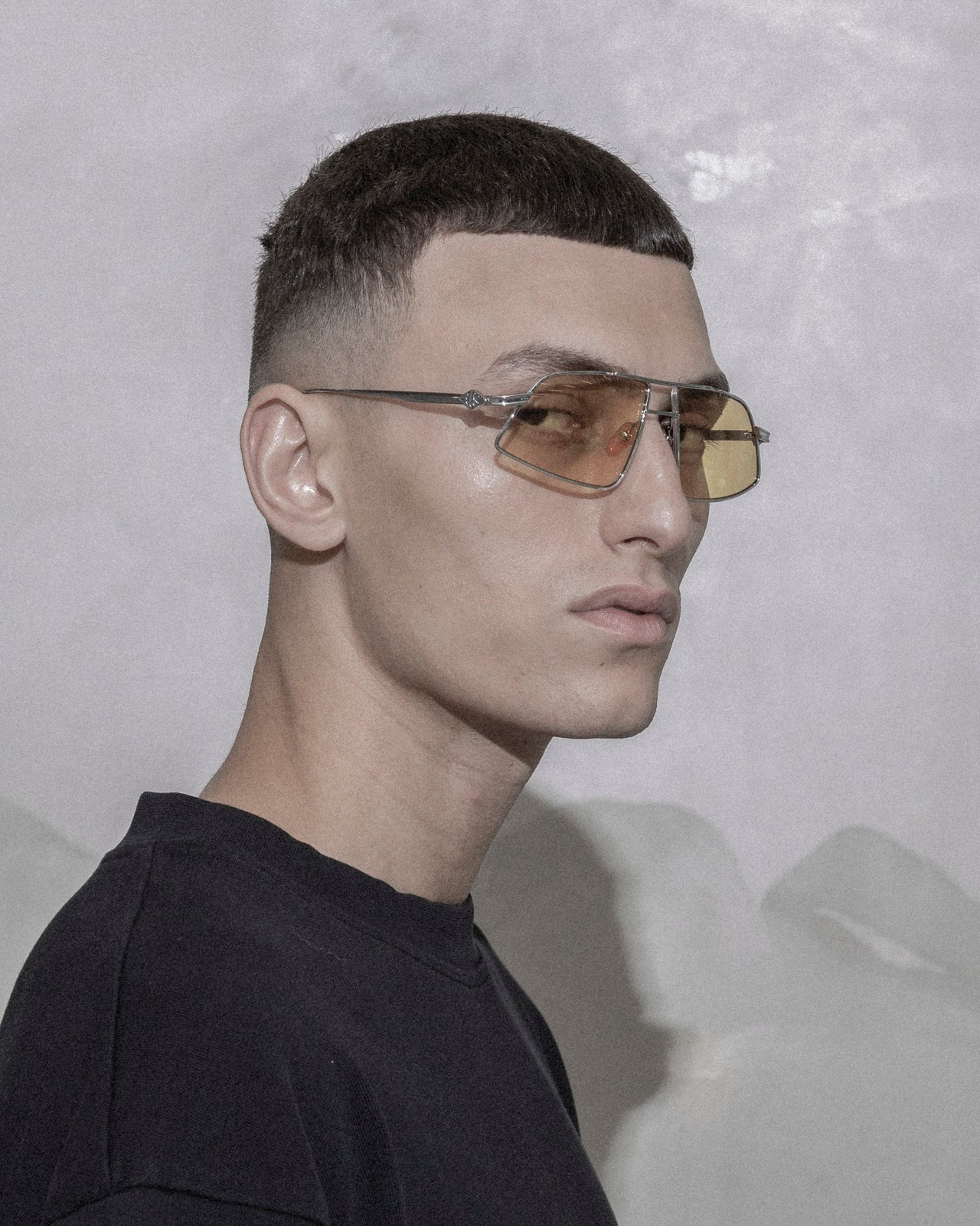 Sunglasses Demo High Metal Yellow