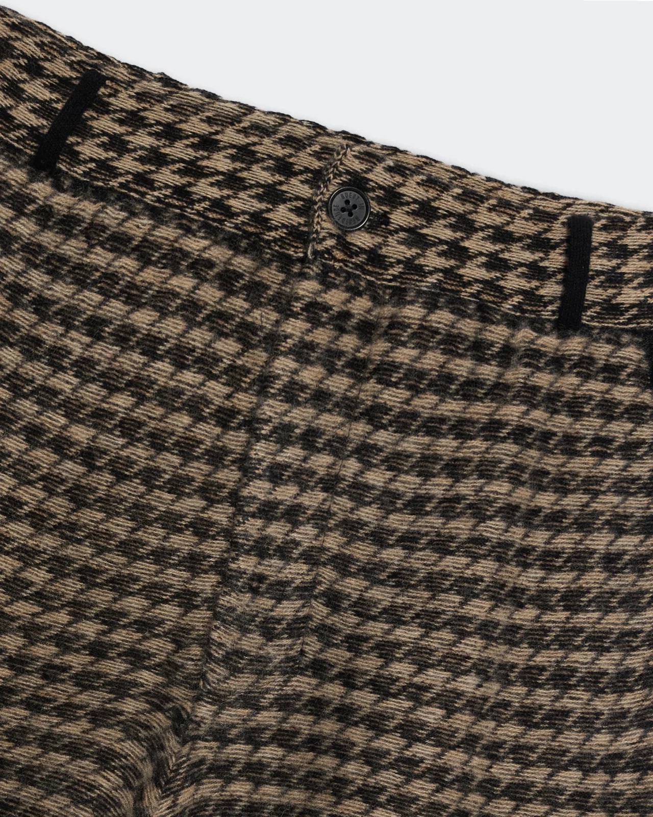 Pants Houndstooth Tailored Black & Dune