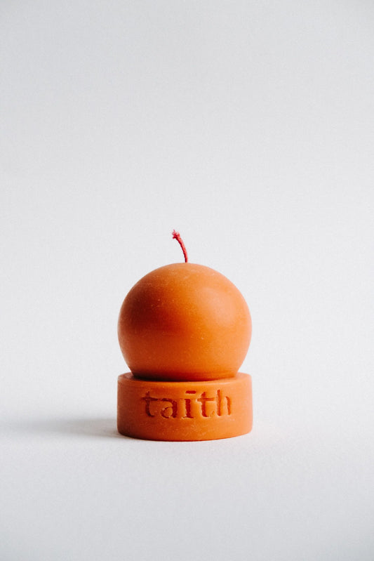 Candle Lu Orange