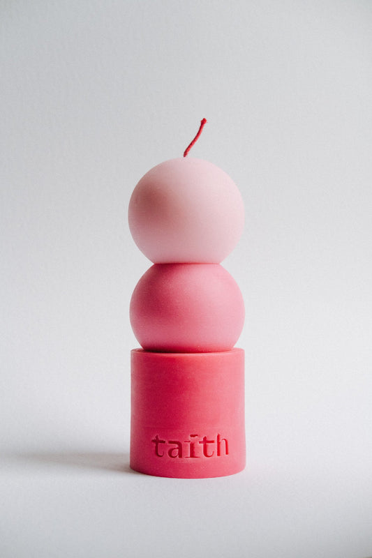 Candle Lilu Multi Pink