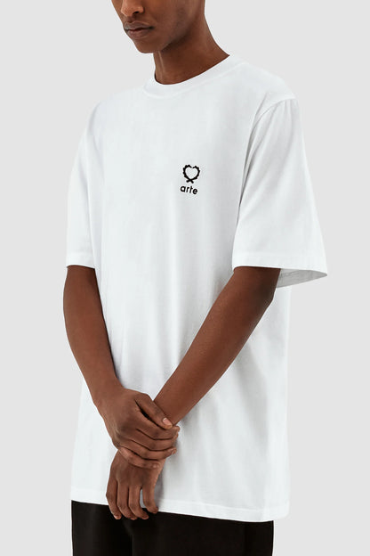 T-shirt Teo Small Heart White