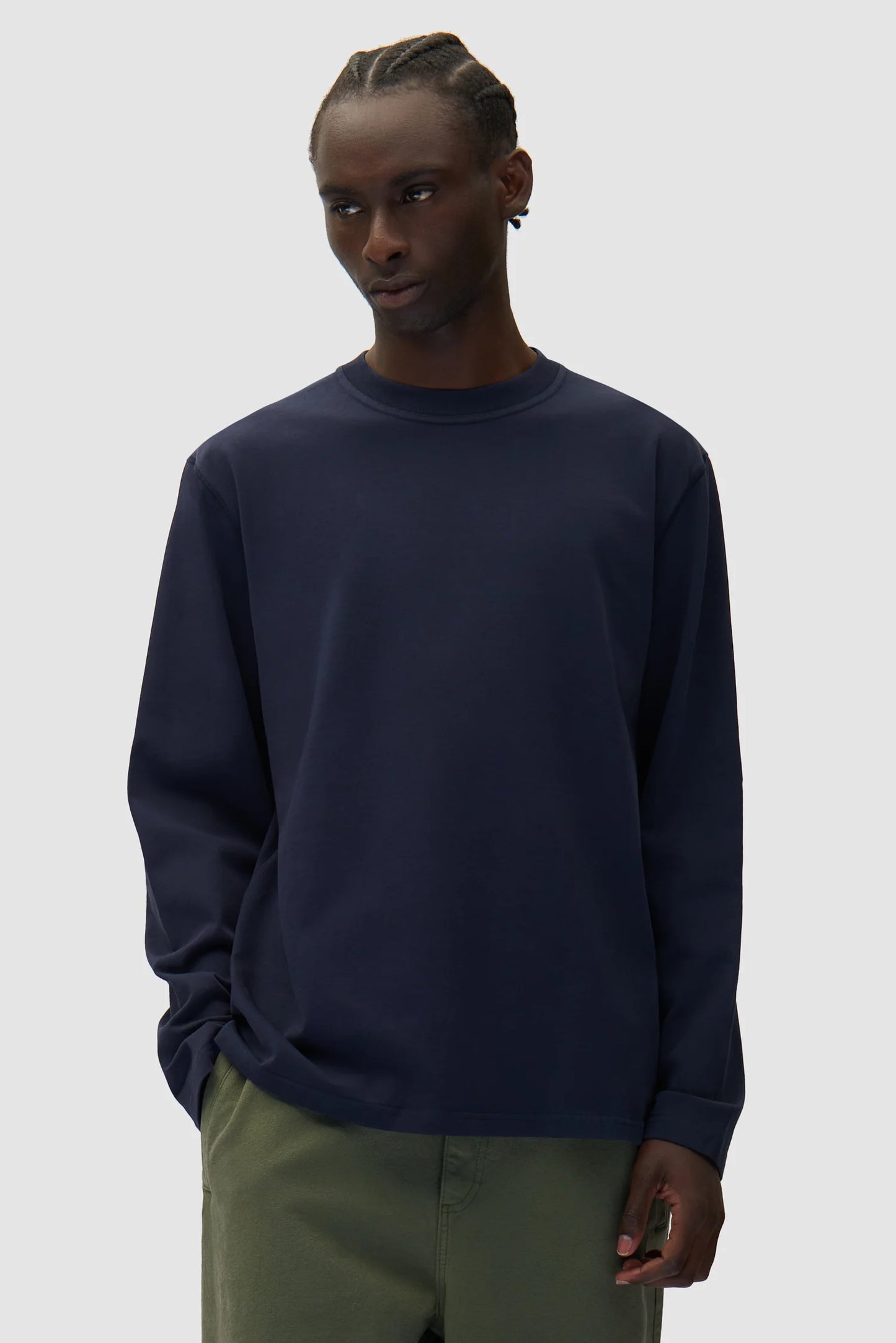 T-shirt Diels Longsleeve Navy