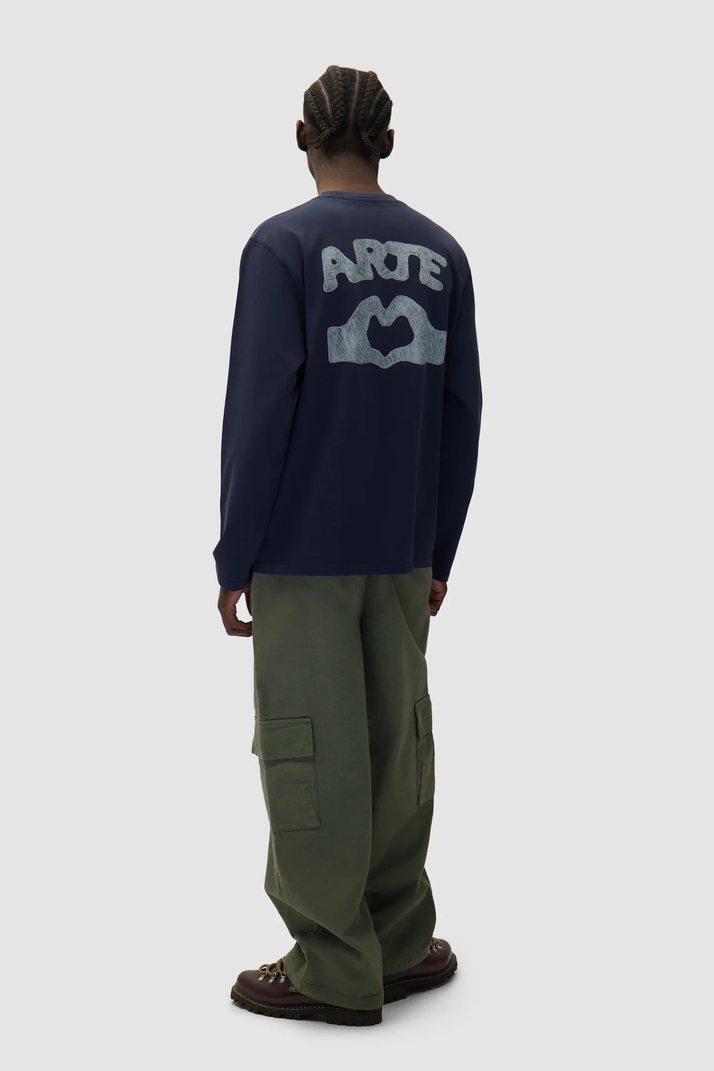 T-shirt Diels Longsleeve Navy