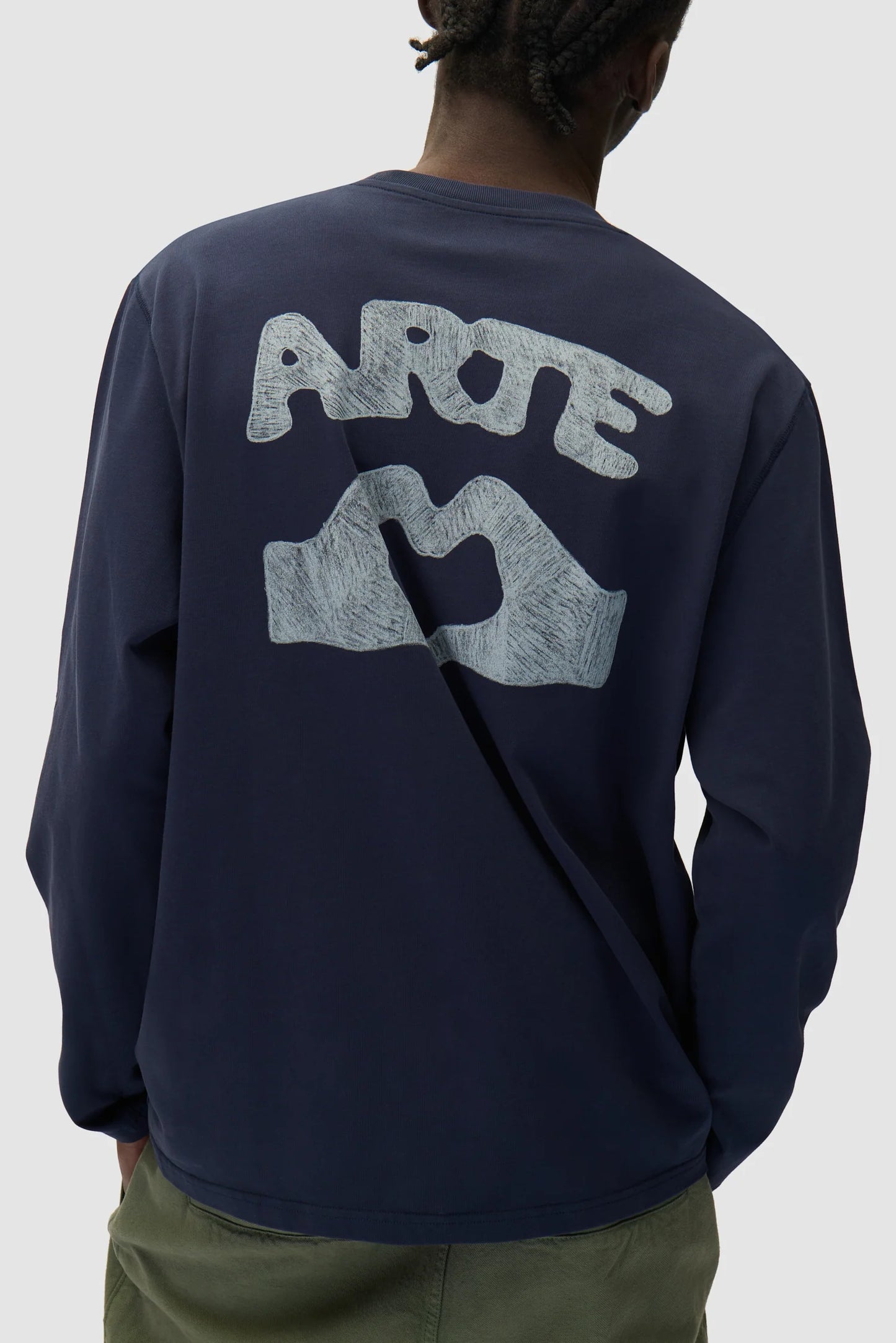T-shirt Diels Longsleeve Navy