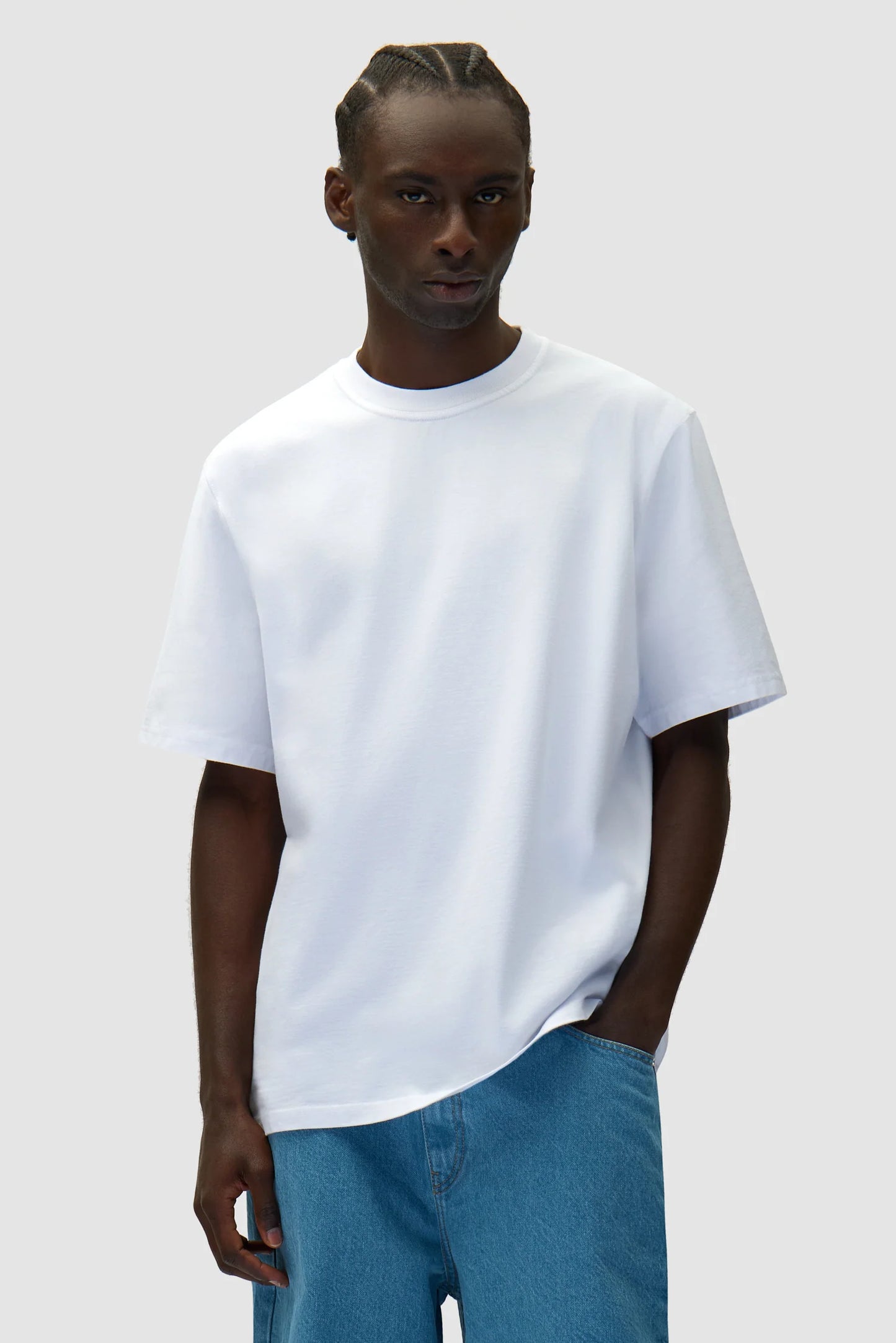 T-shirt Eye Print White