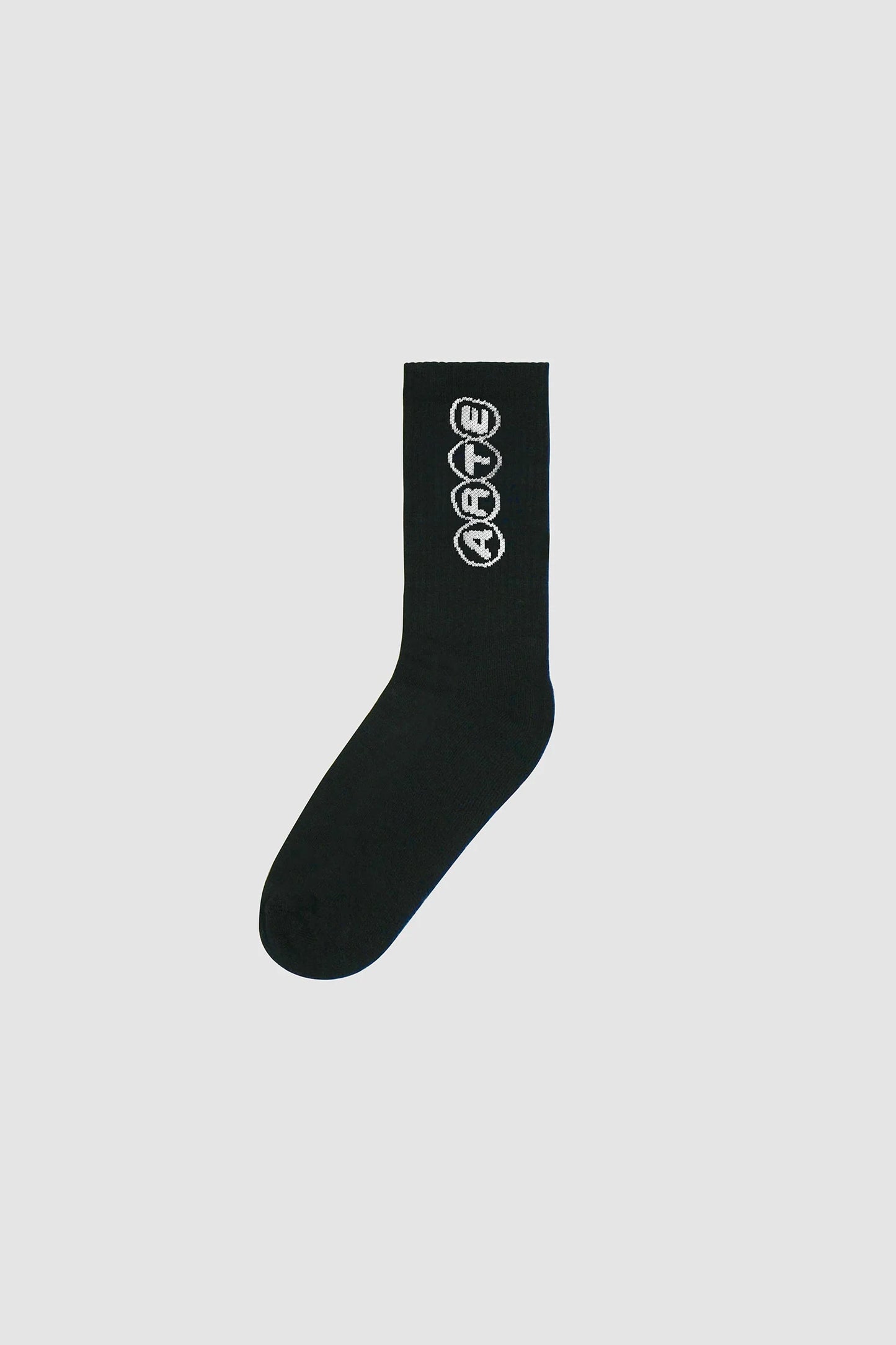 Socks Circle Logo Black