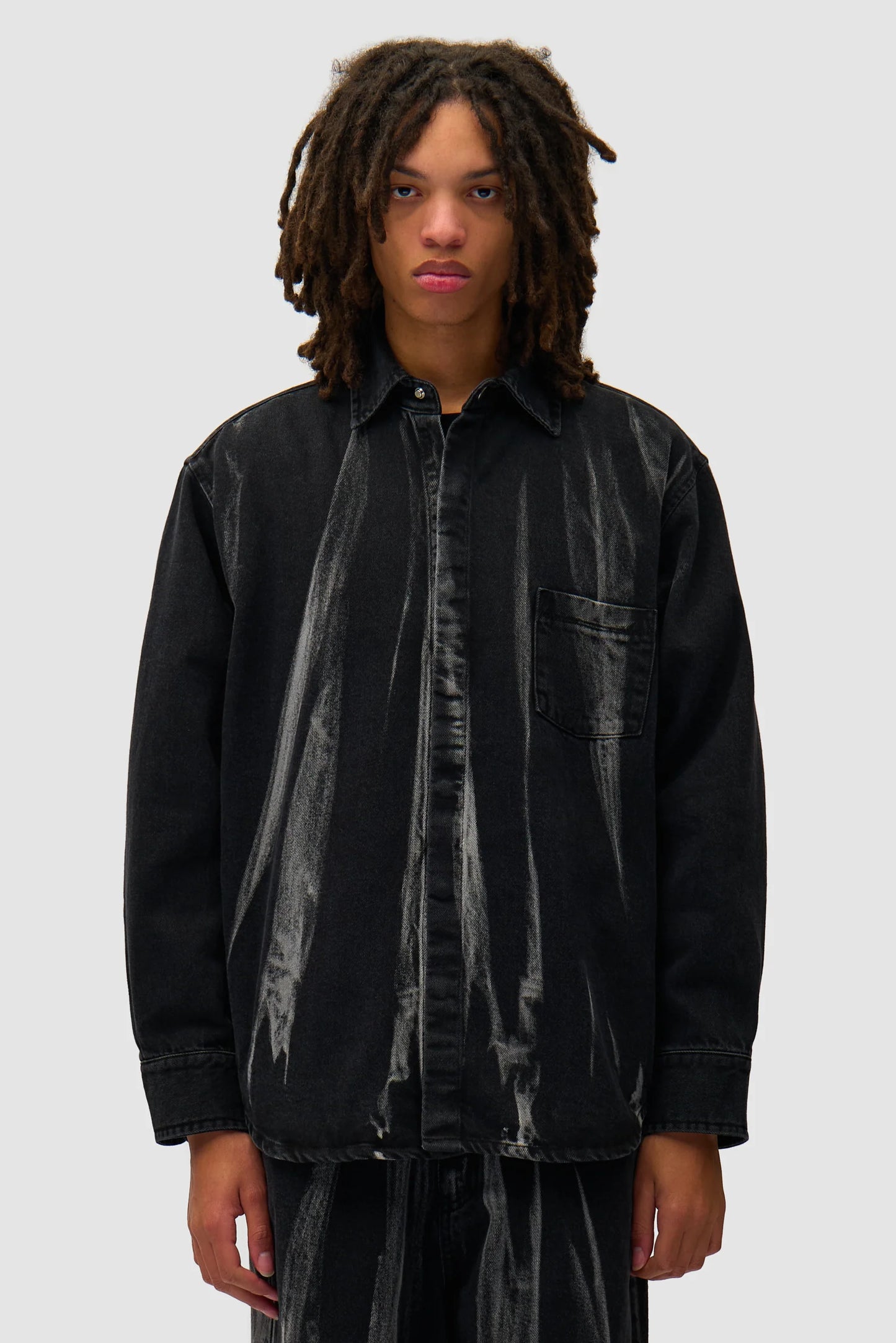Shirt Black Denim