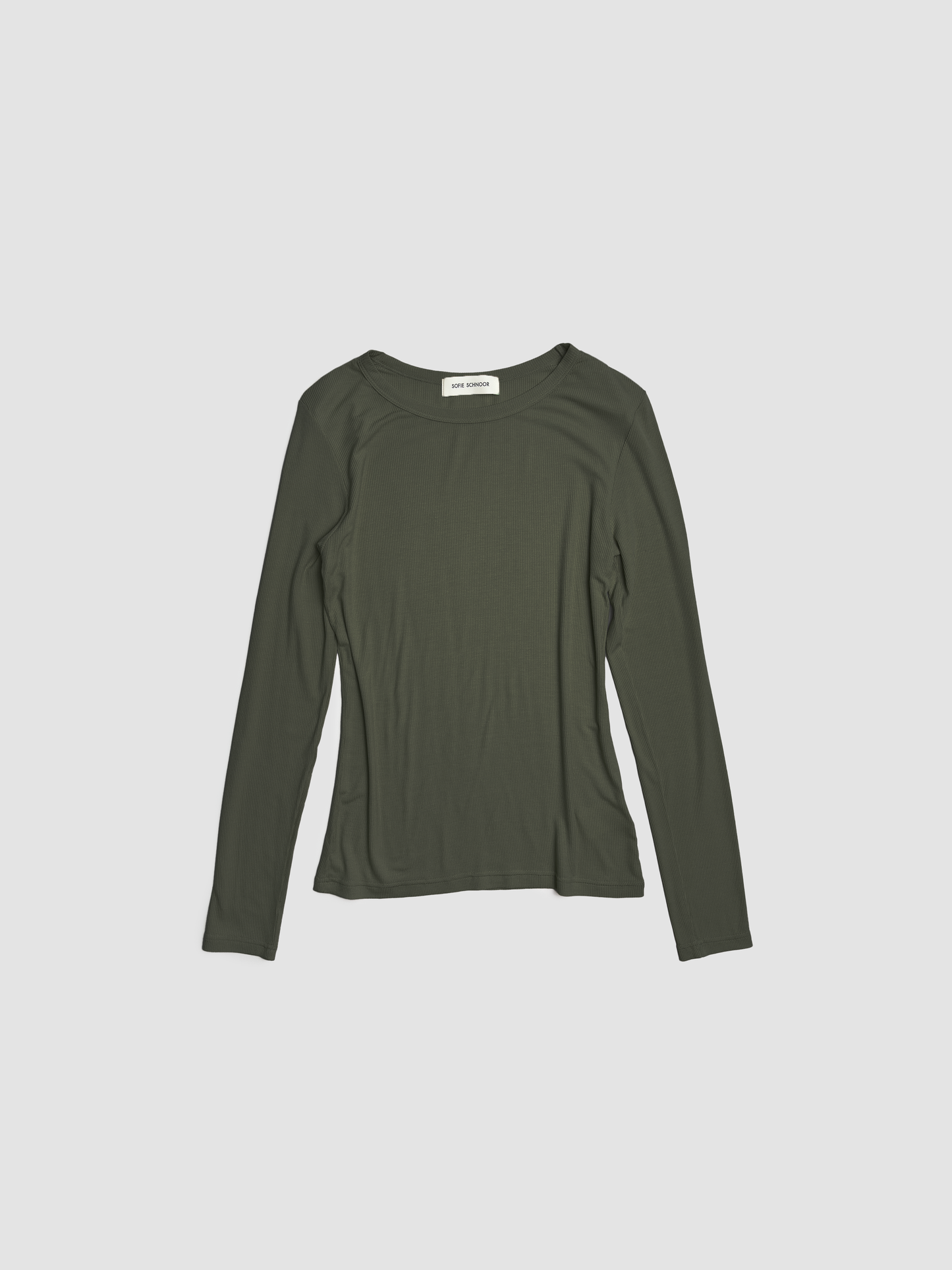 T-Shirt Sofie Longsleeve Army Green