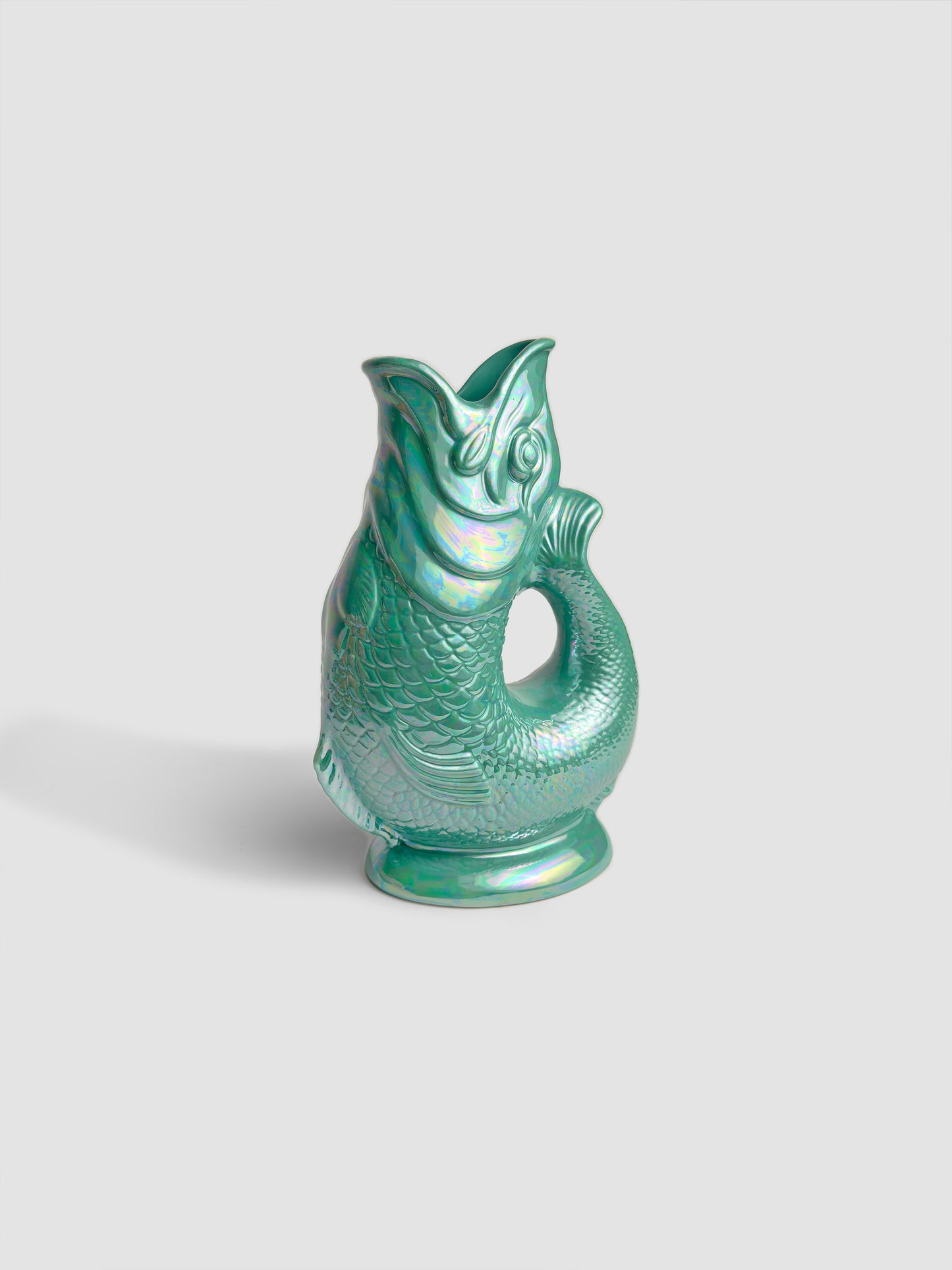 Sea Green Gluckigluck Gluggle Jug