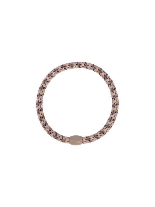 Hair Tie Slim Mix Steelgrey & Taupe