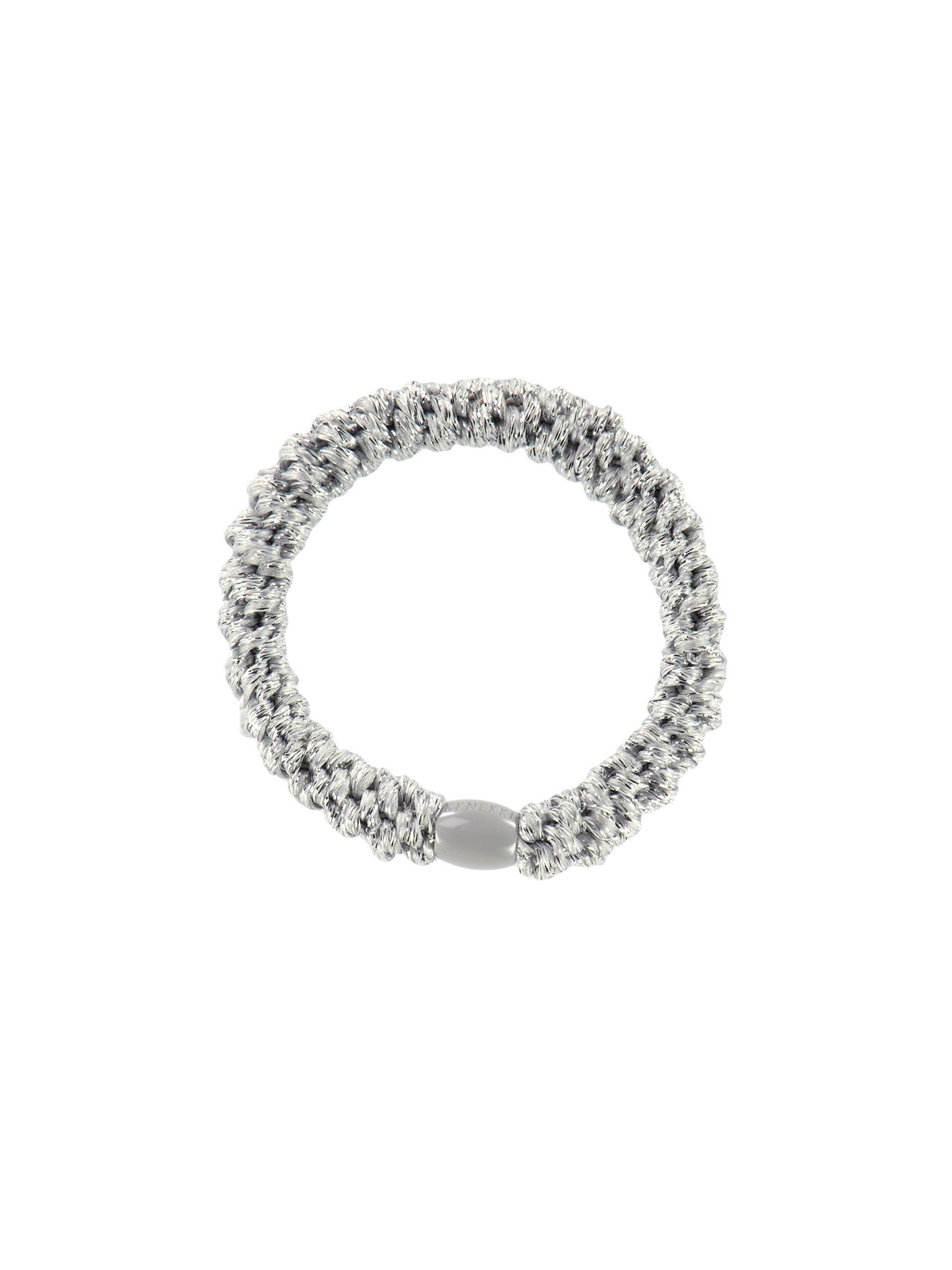 Gumička do vlasů Silver Glitter