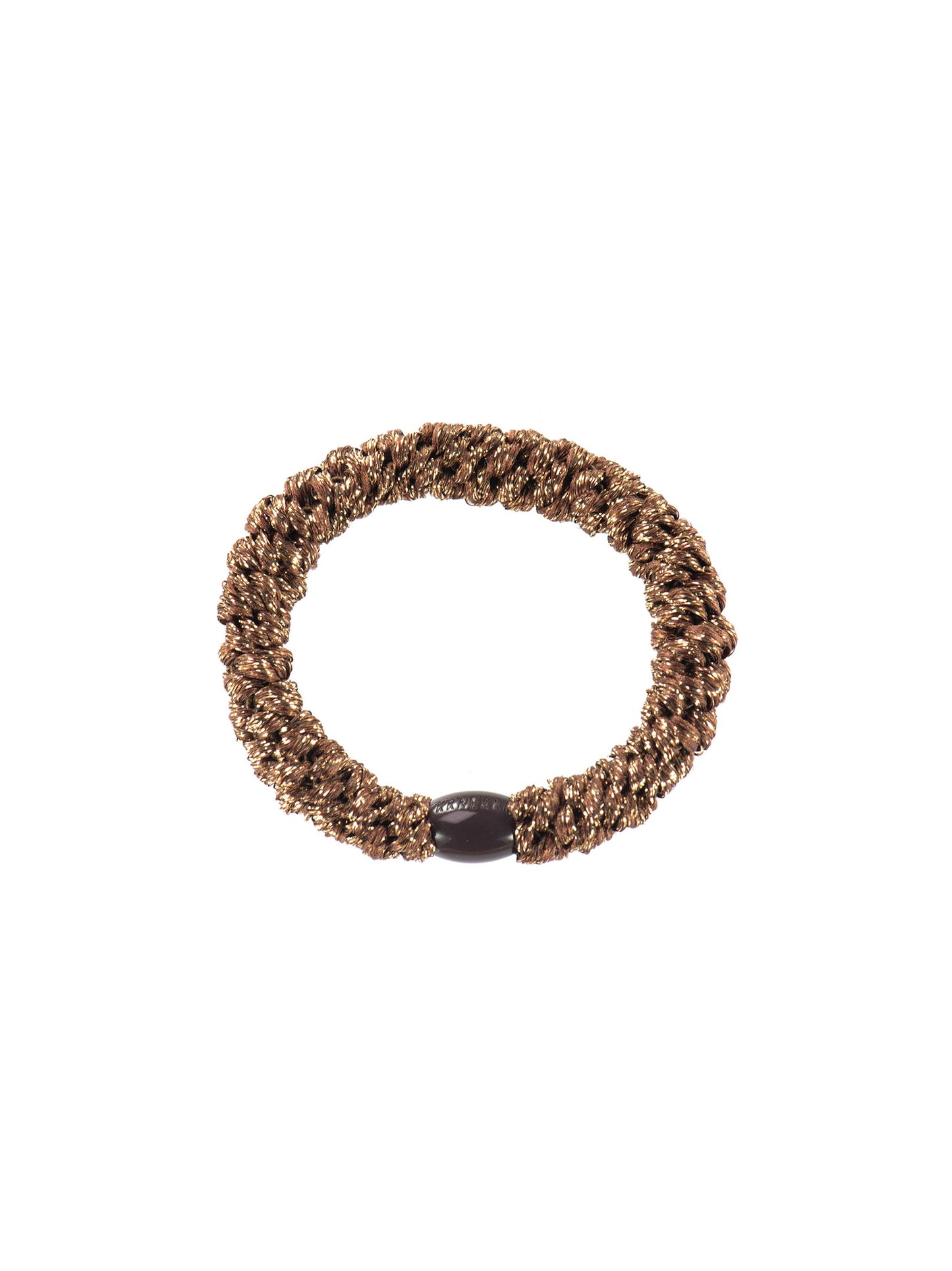 Gumička do vlasů Bronze Glitter