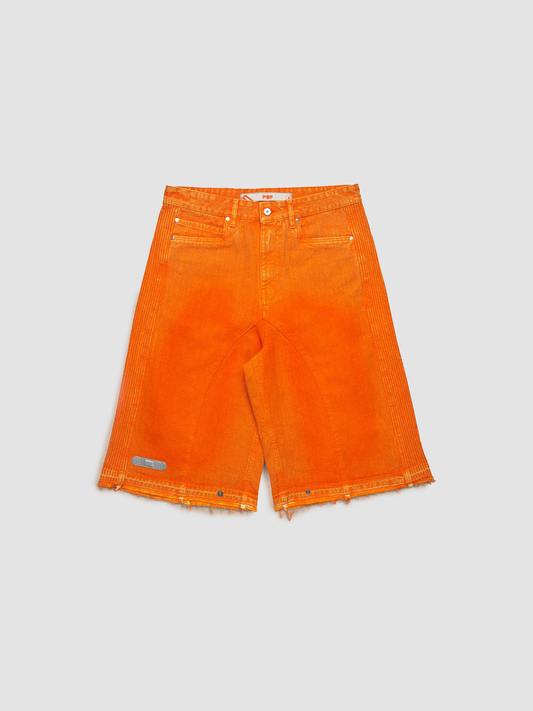 Shorts Lowride Biker Orange