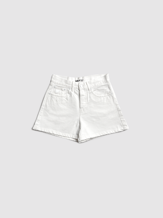 Shorts Sandra Denim White