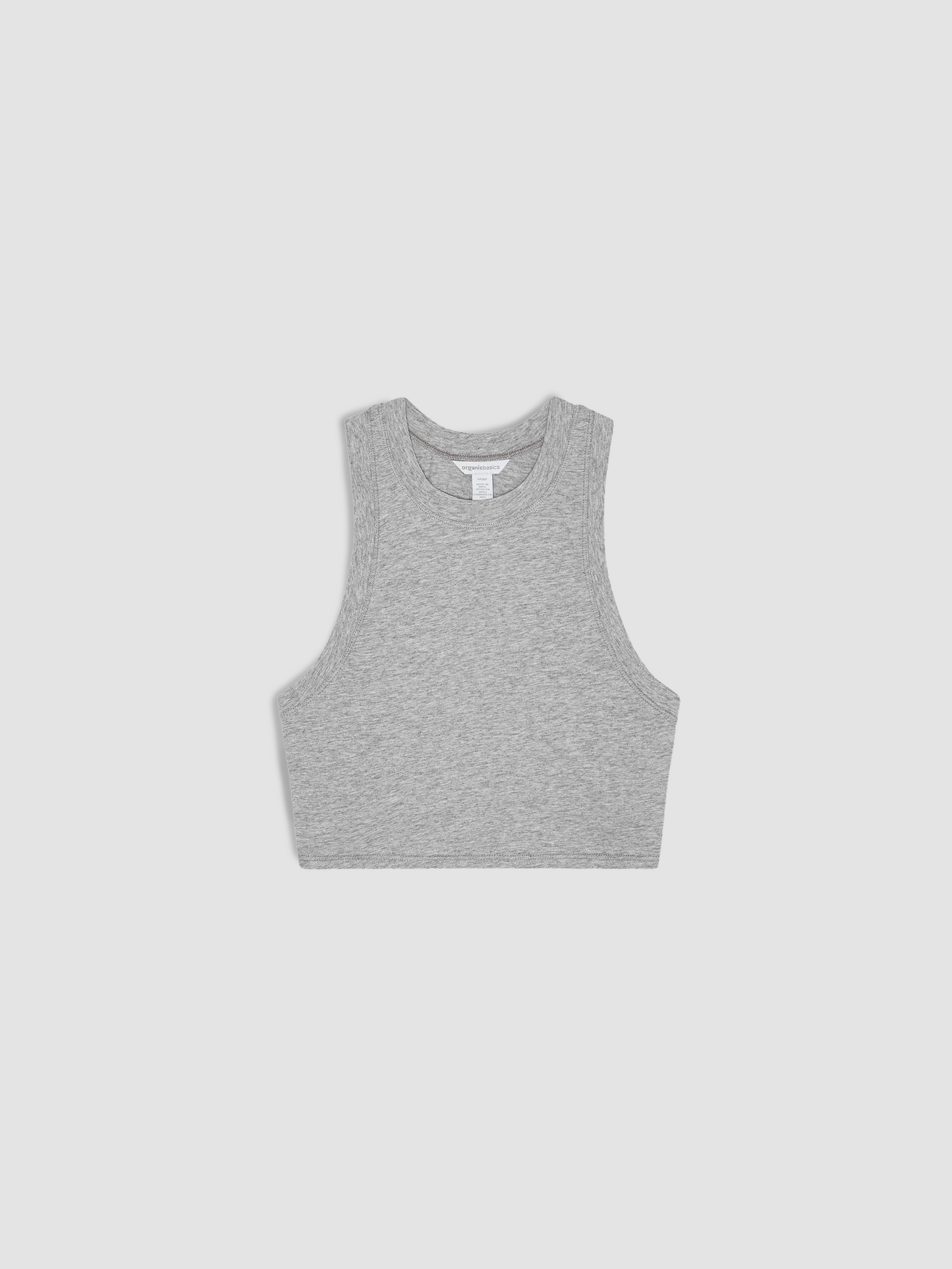 Tank Top Crop Grey