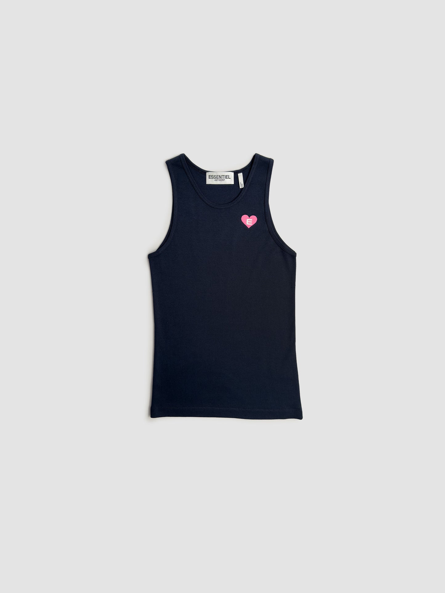 Dark Blue Organic Cotton Tank Top