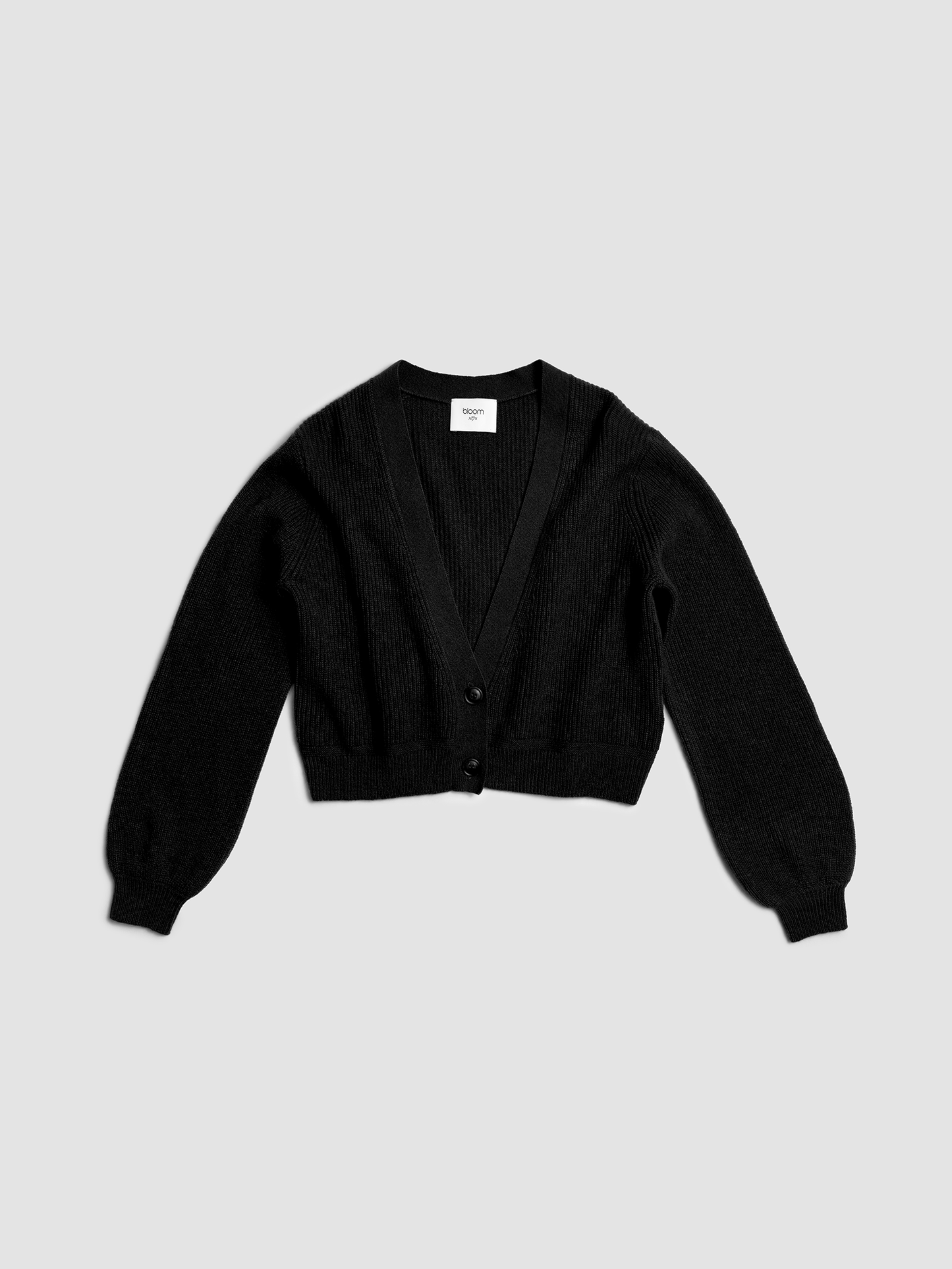 Cardigan Boxy Black