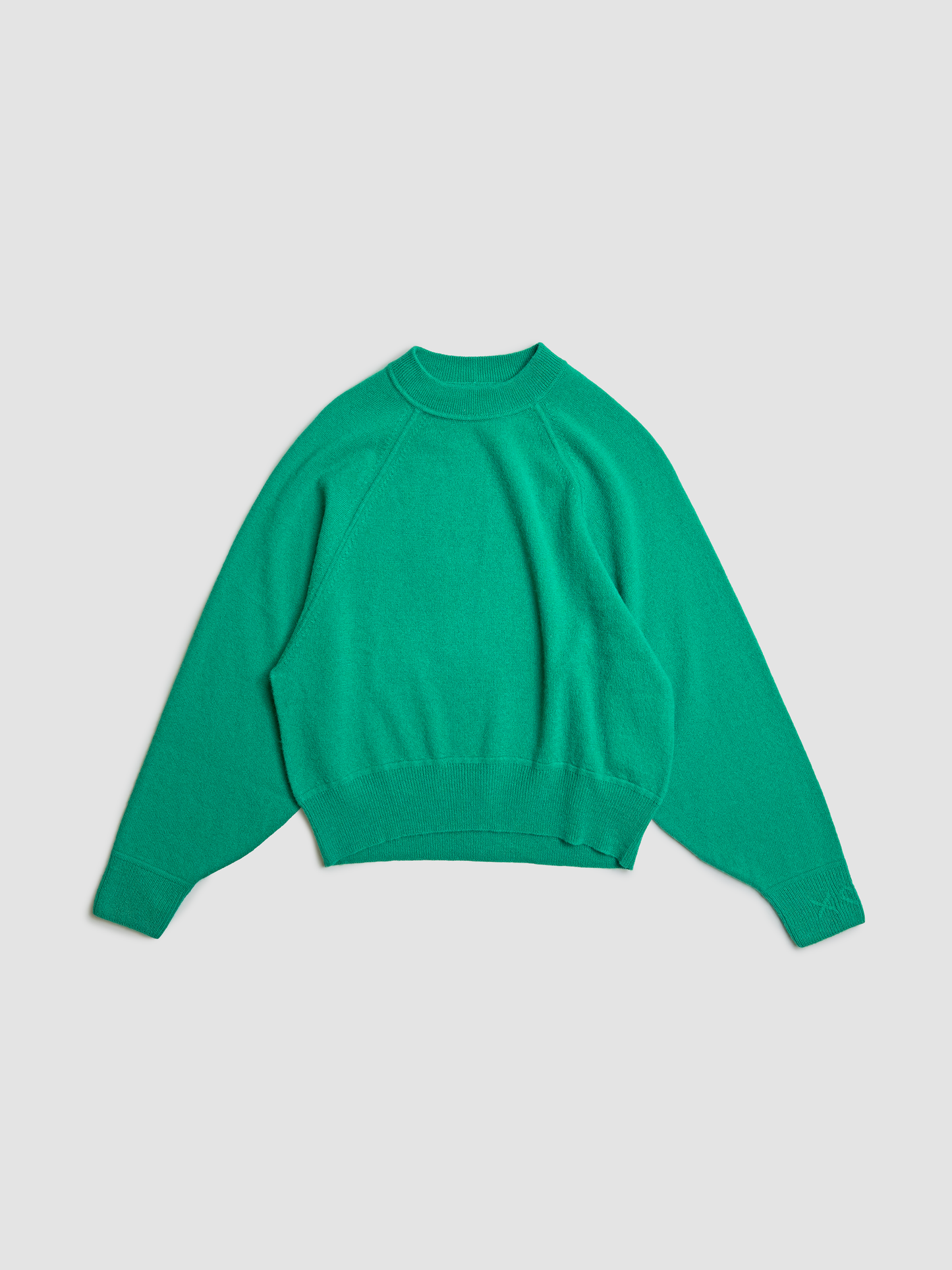 Sweater Boxy Jungle Green