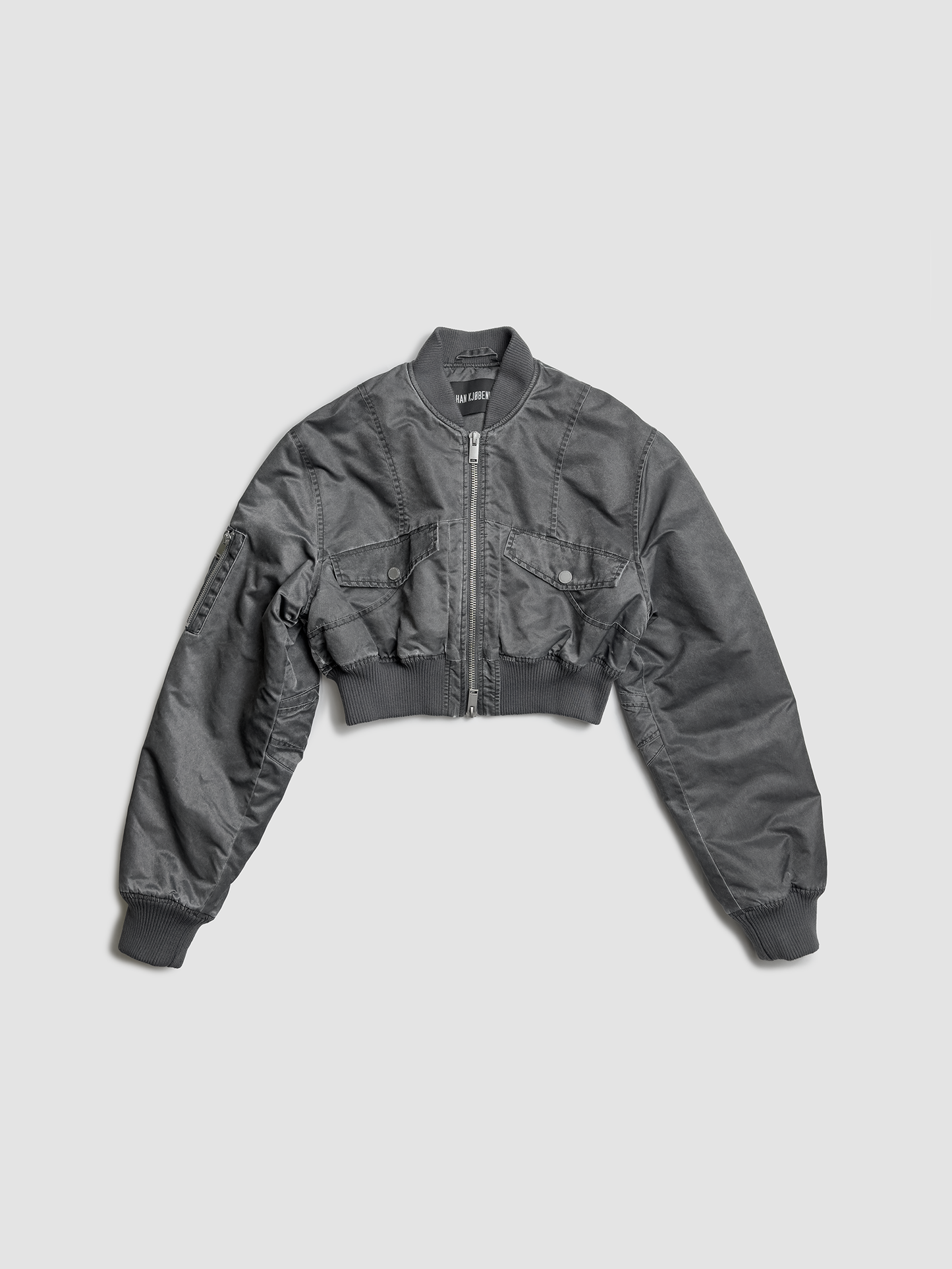 Jacket Pigment Bomber Grey
