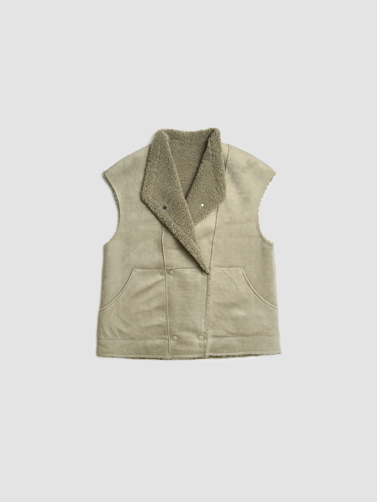 Vest Chaleco Liquen Grey