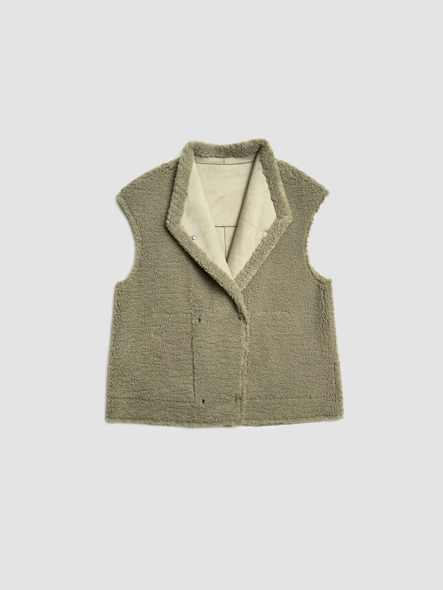 Vest Chaleco Liquen Grey