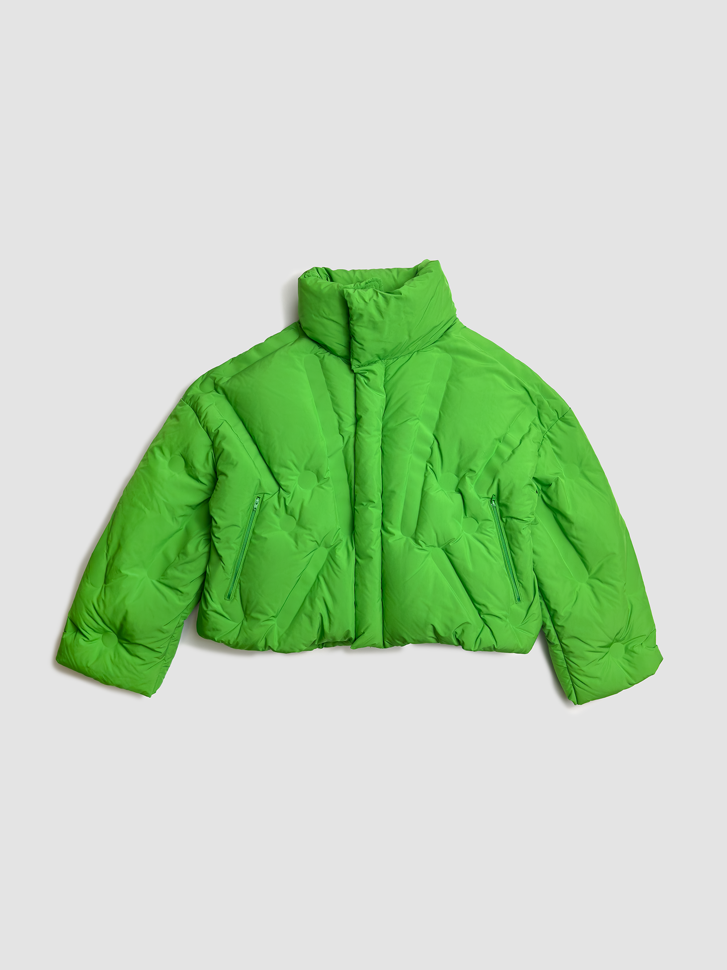 Jacket Down Short Green