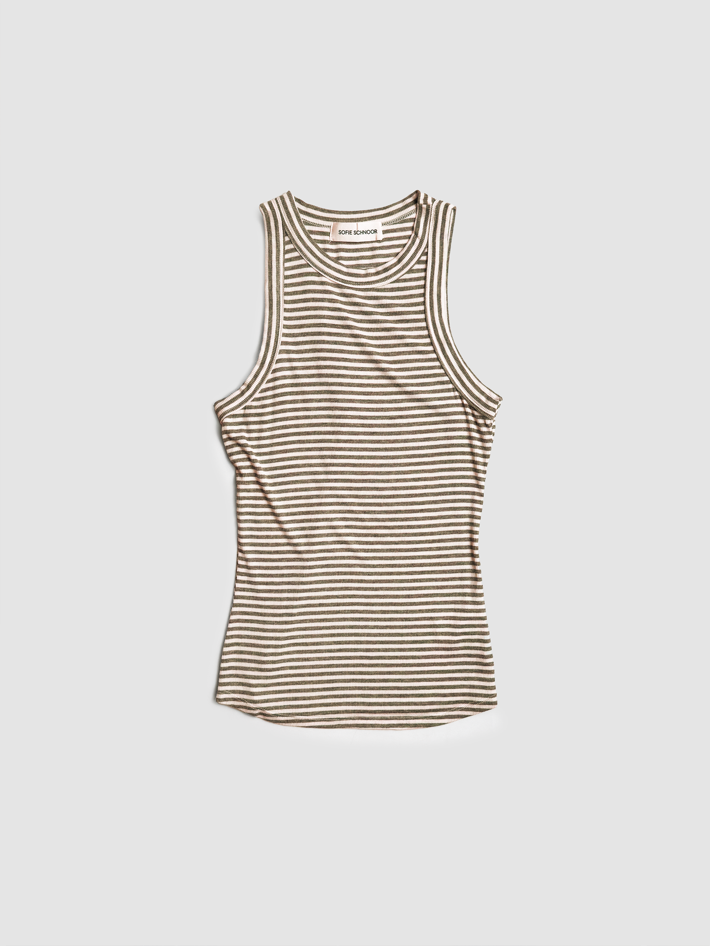 Tank Top Sofie Brown Striped