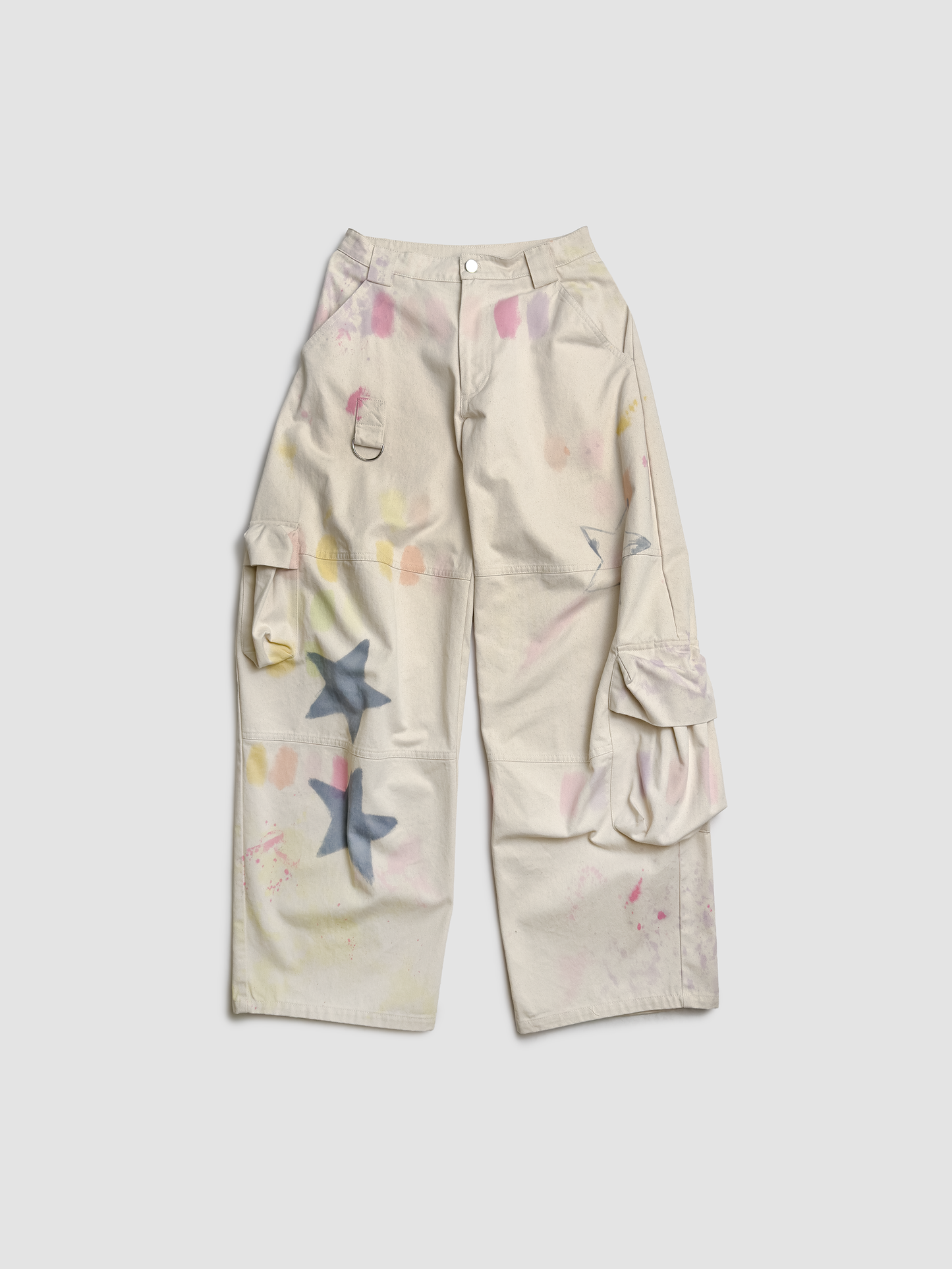 Pants Lawn Cargo Star Burst