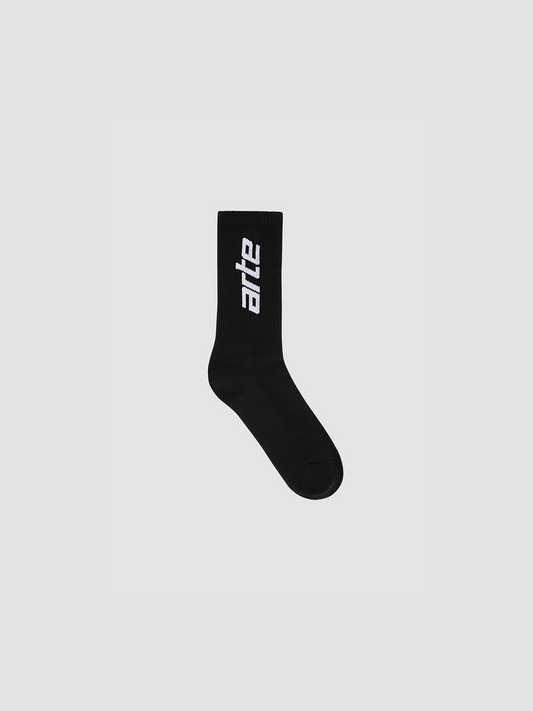 Socks Arte Vertical Black