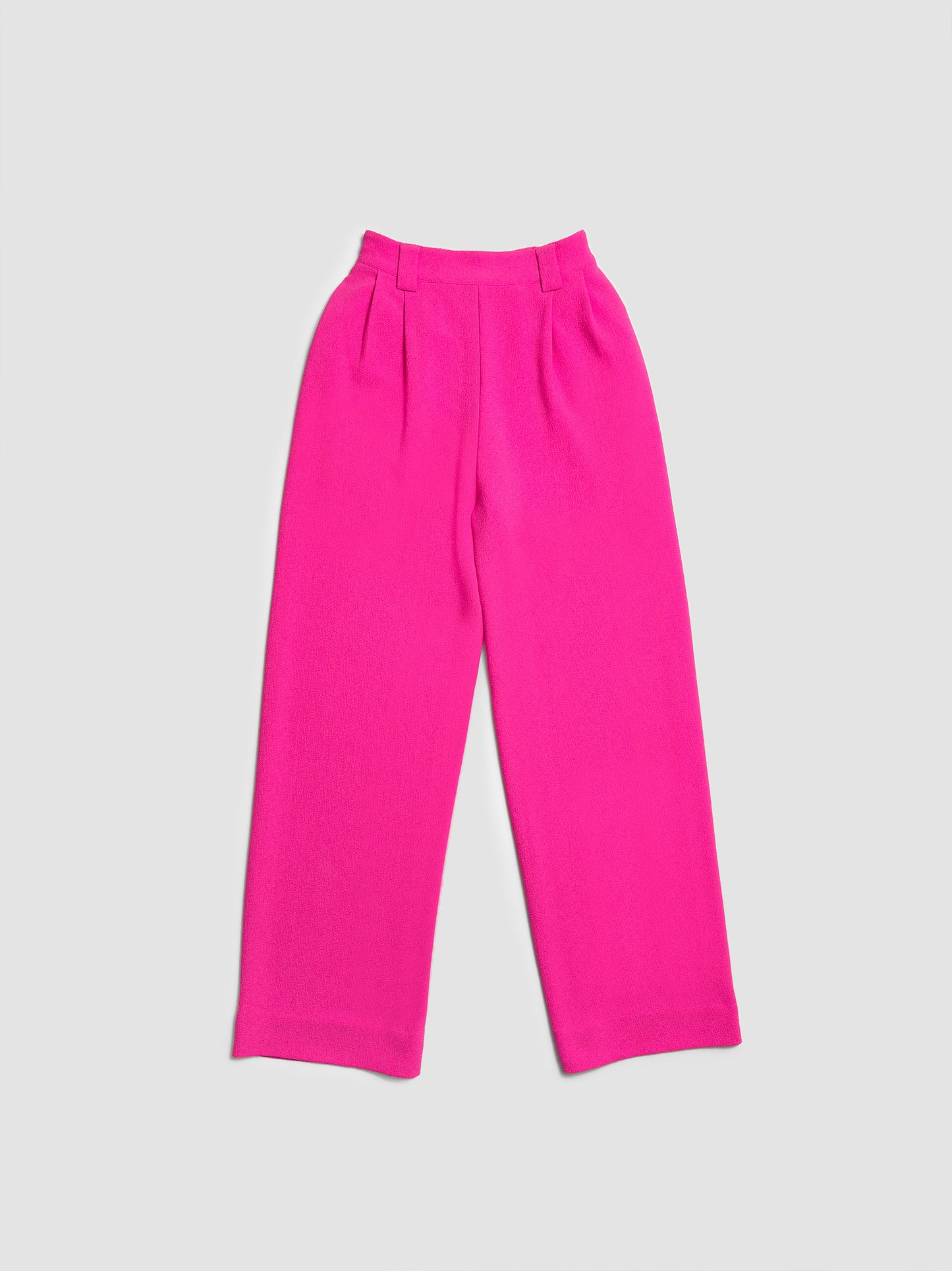 Fuchsia Wide-Leg Pants
