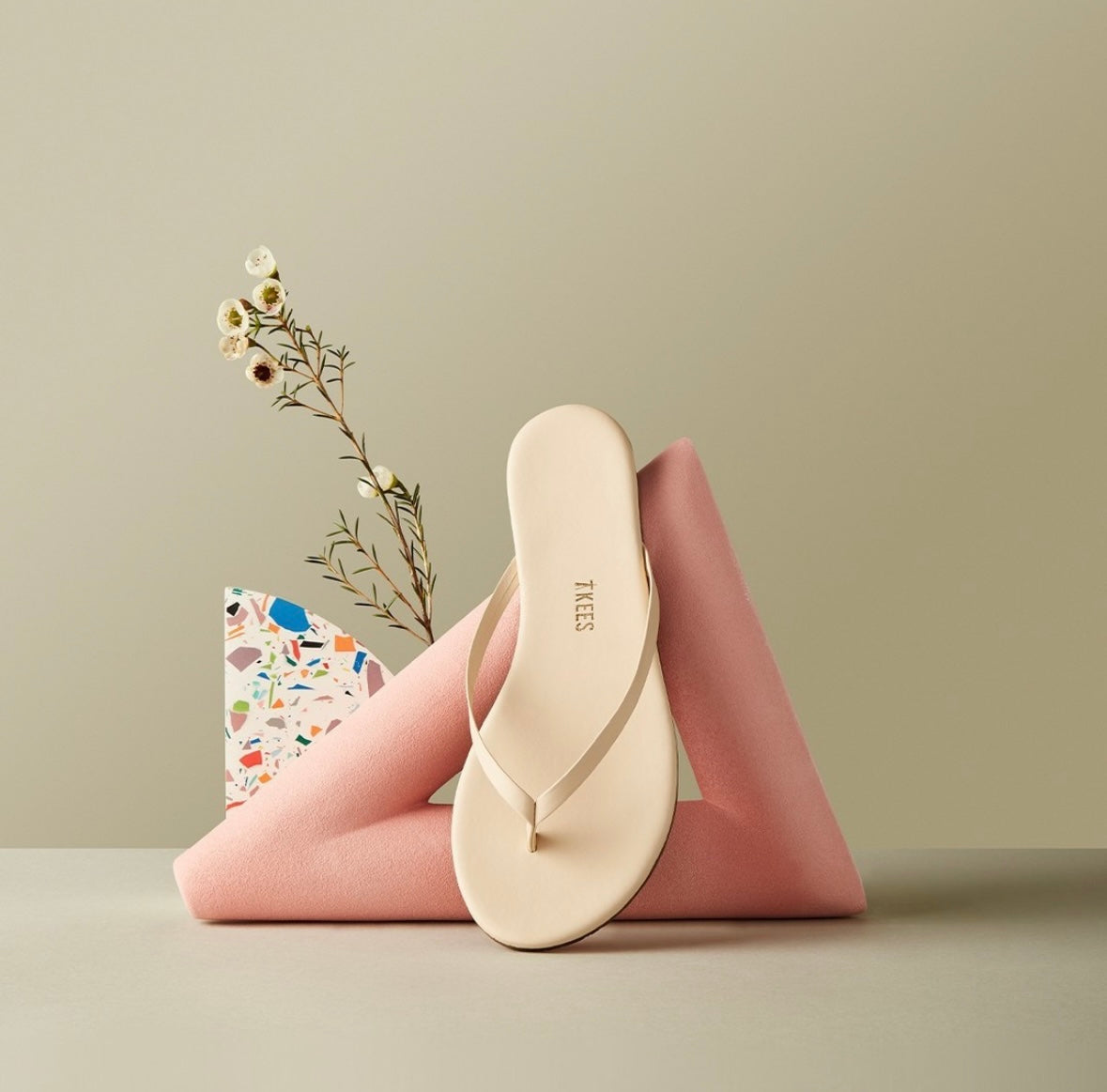 Flip Flops Matte Linen