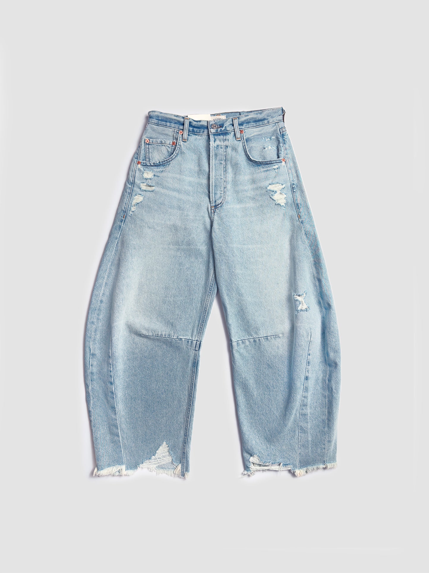 Horseshoe Jean in Blue - Via Store