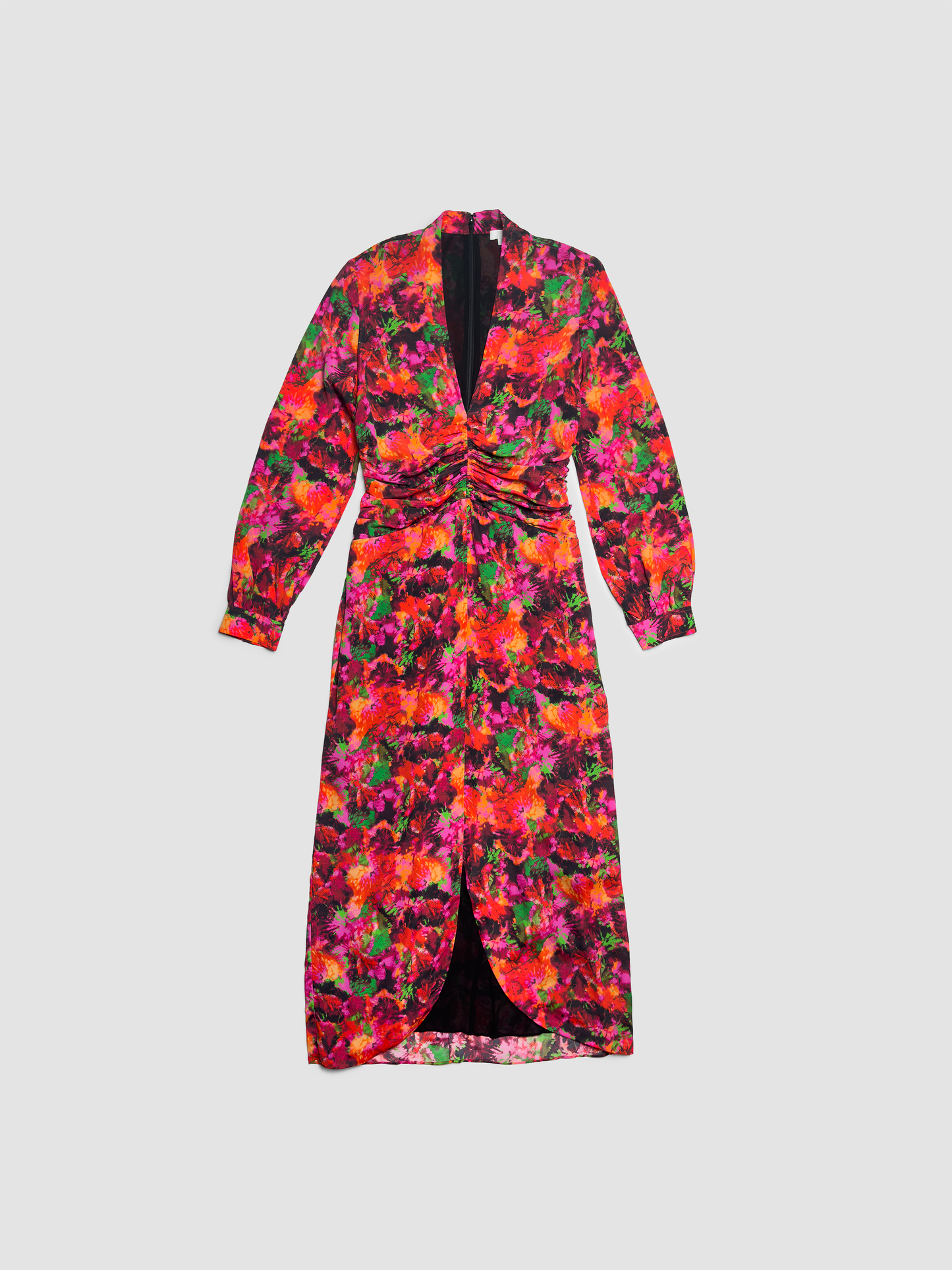 Dress Damala Red Flowers