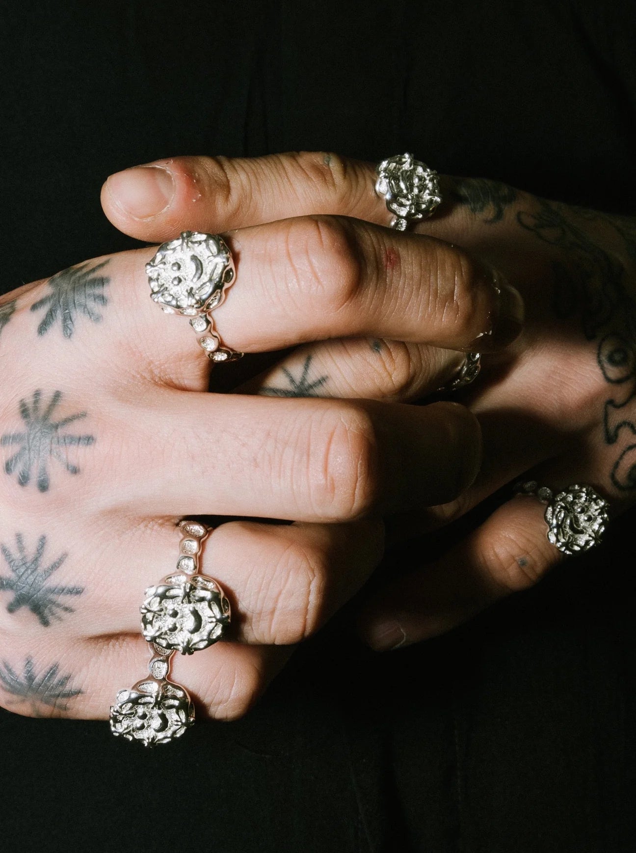 Ring Smile Emoji Silver