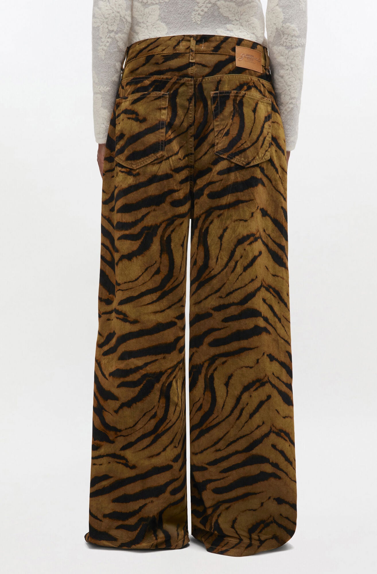 Jeans Baggy Printed Zebra