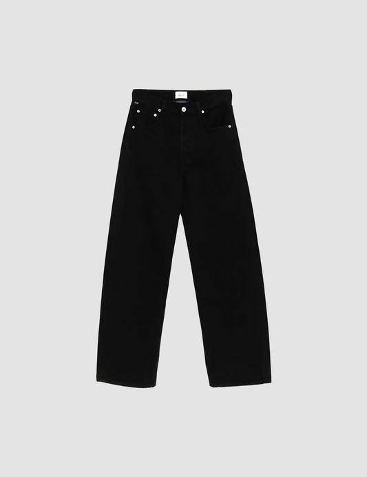 Jeans Ayla Baggy Solid Black