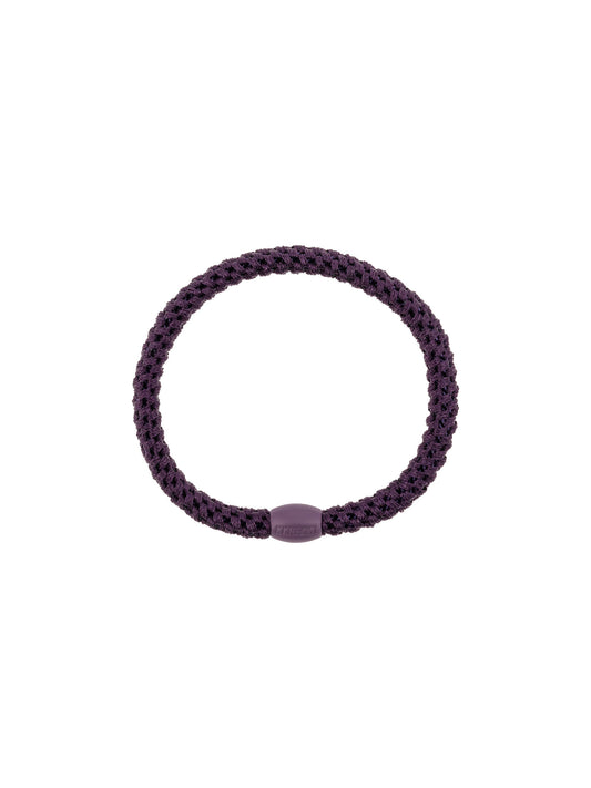 Hair Tie Slim Dark Purple