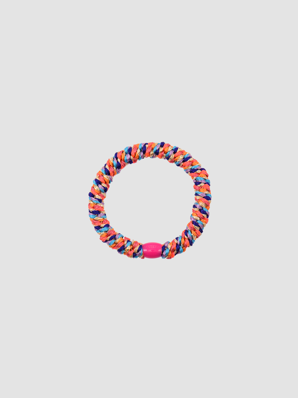 Hair Tie Multi Purple & Neon