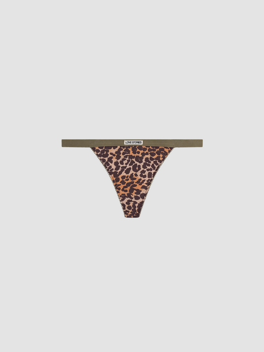 Thong Roomservice Leopard