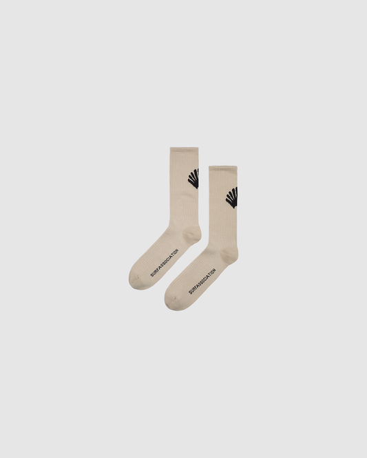 Socks Logo Warm Sand