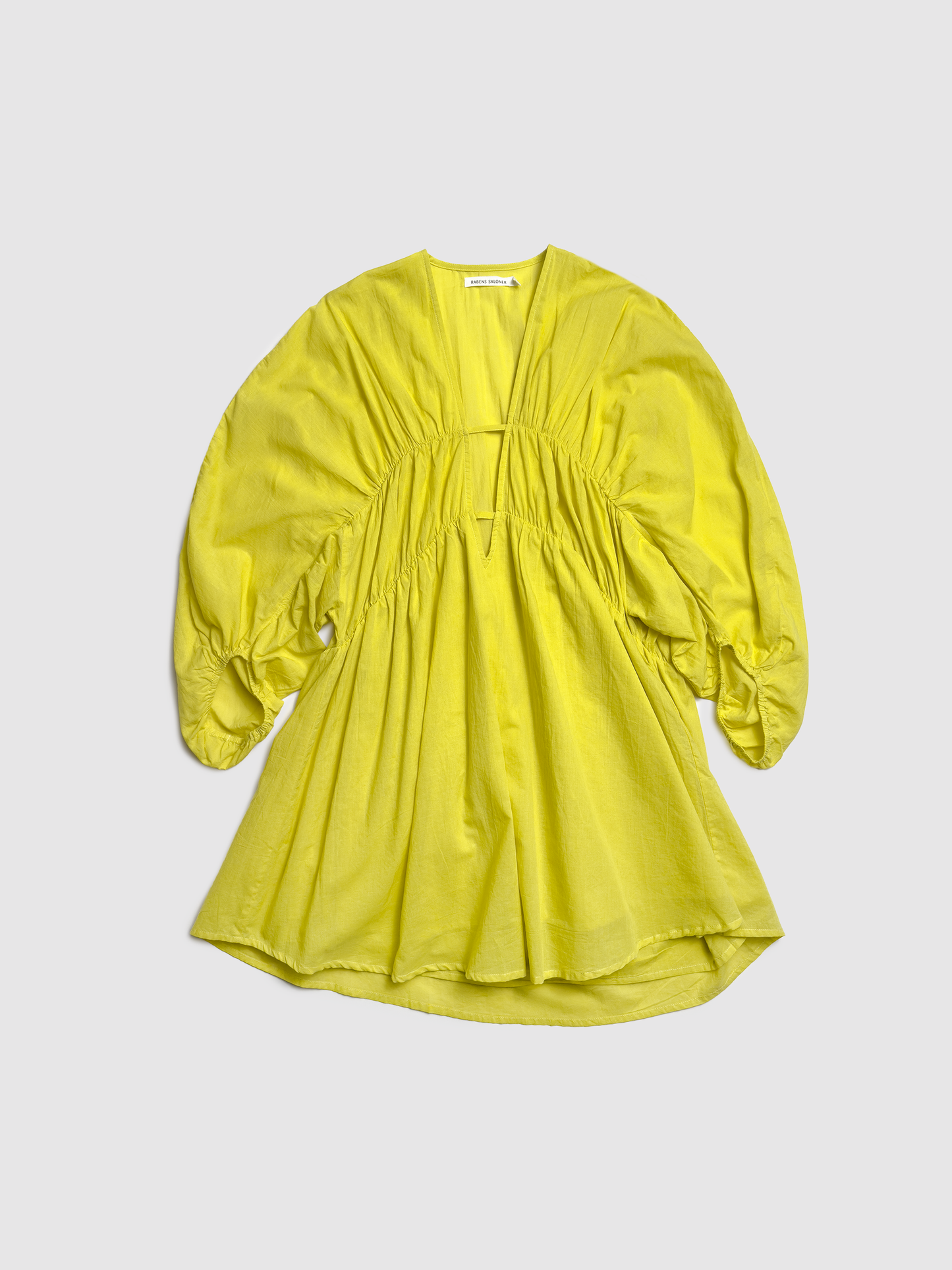 Dress Corrina V-Neck Yellow