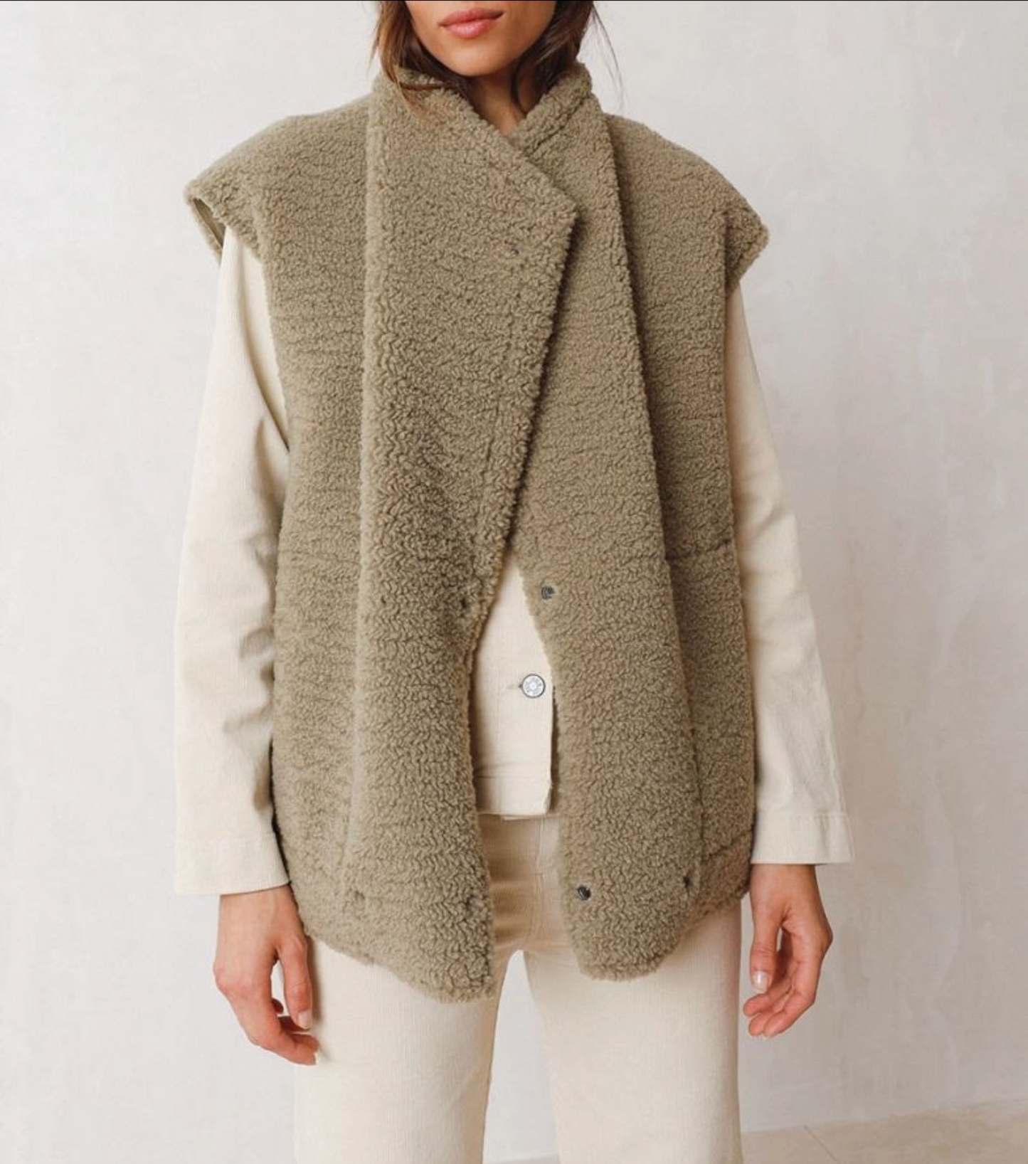 Vest Chaleco Liquen Grey