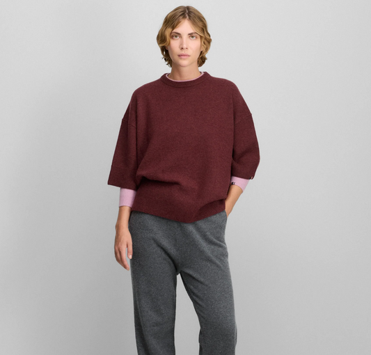 Sweater n433 Sassie Maroon