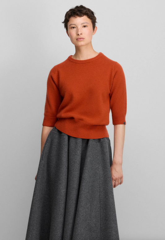 Sweater n432 Well Lamb Dark Orange