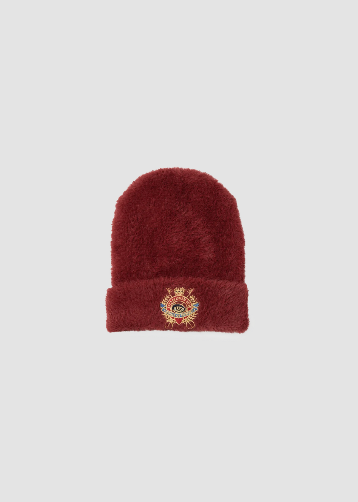 Beanie Crest Burgundy