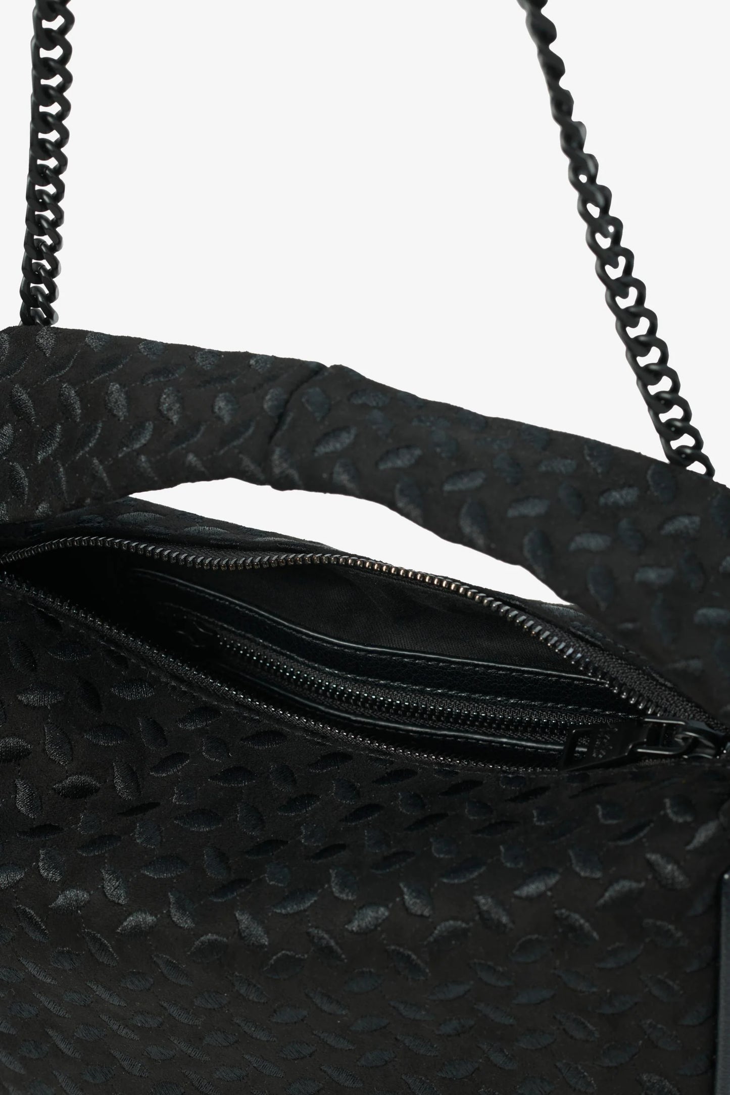 Handbag Merve Suede Black