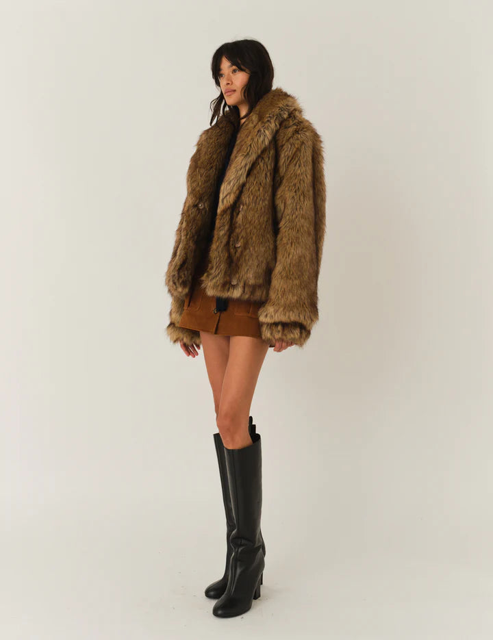 Coat Damiy Brown