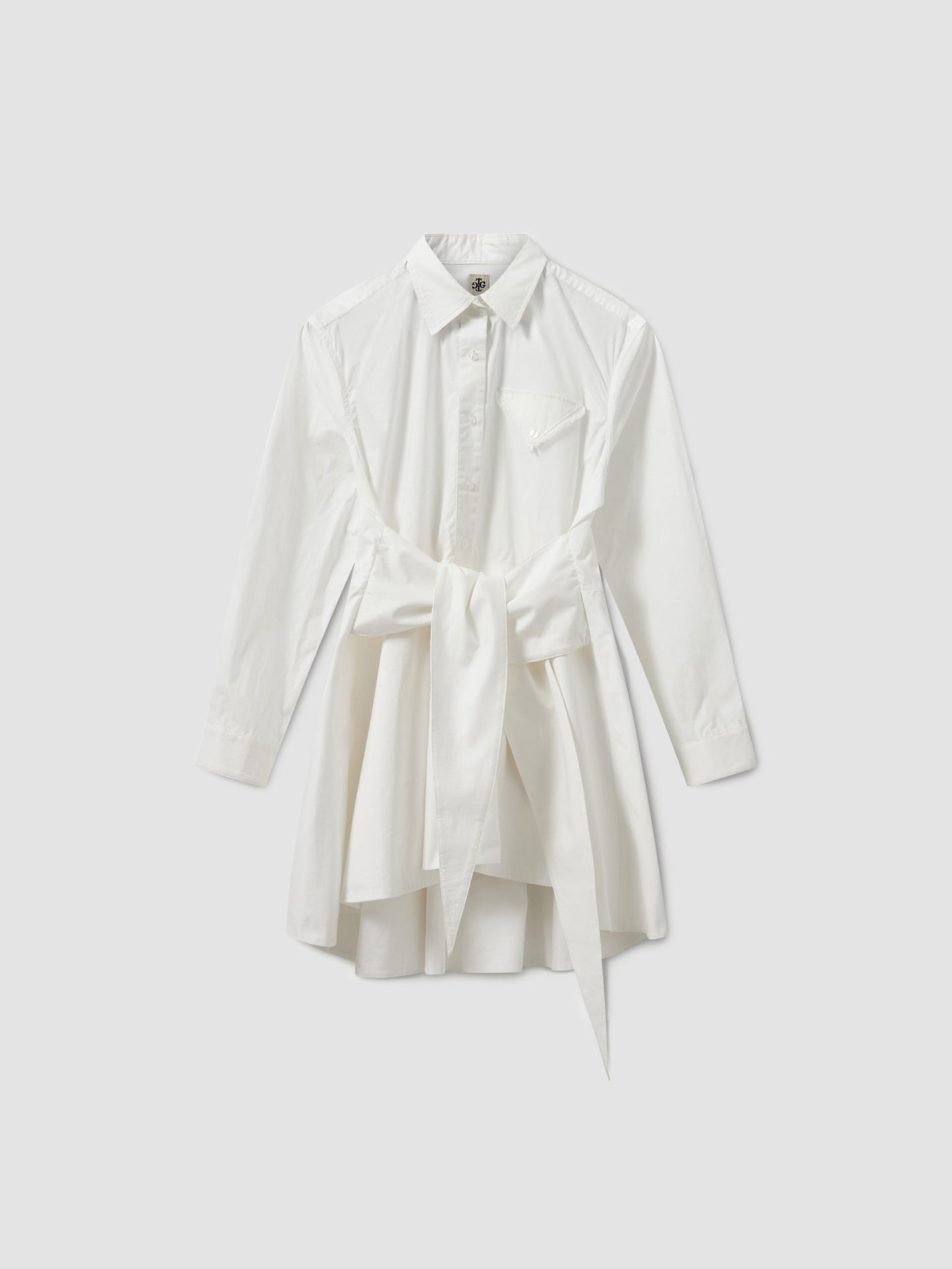 Dress Cyprus Pocket White