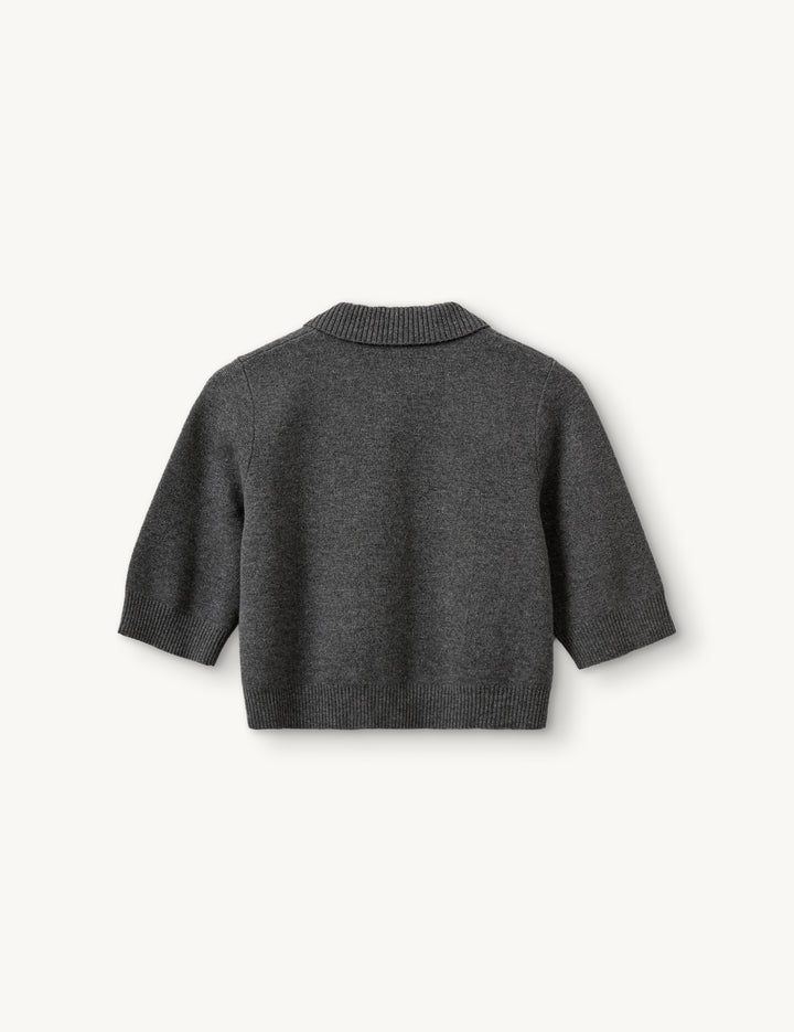 Cardigan Como Grey Melange